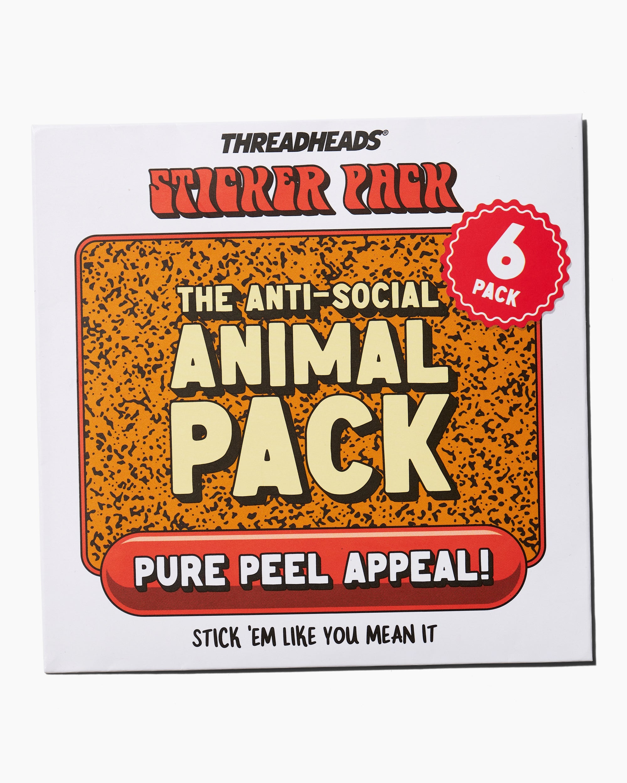 The Anti-Social Animal Sticker Pack Australia Online