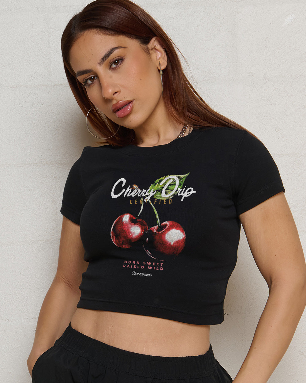 Cherry Drip Baby Tee Online Australia
