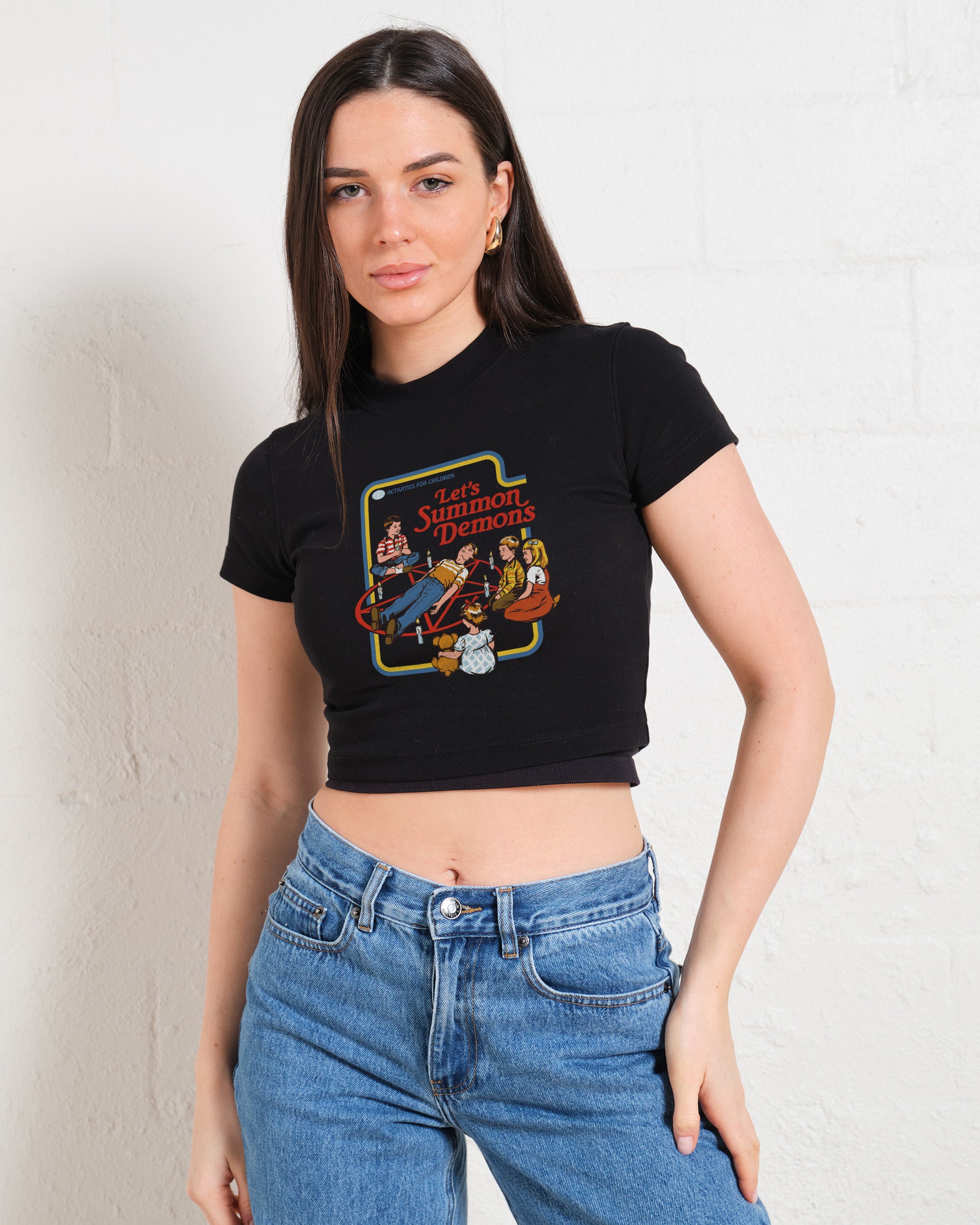 Let's Summon Demons Baby Tee Graphic Baby Tee Australia Online