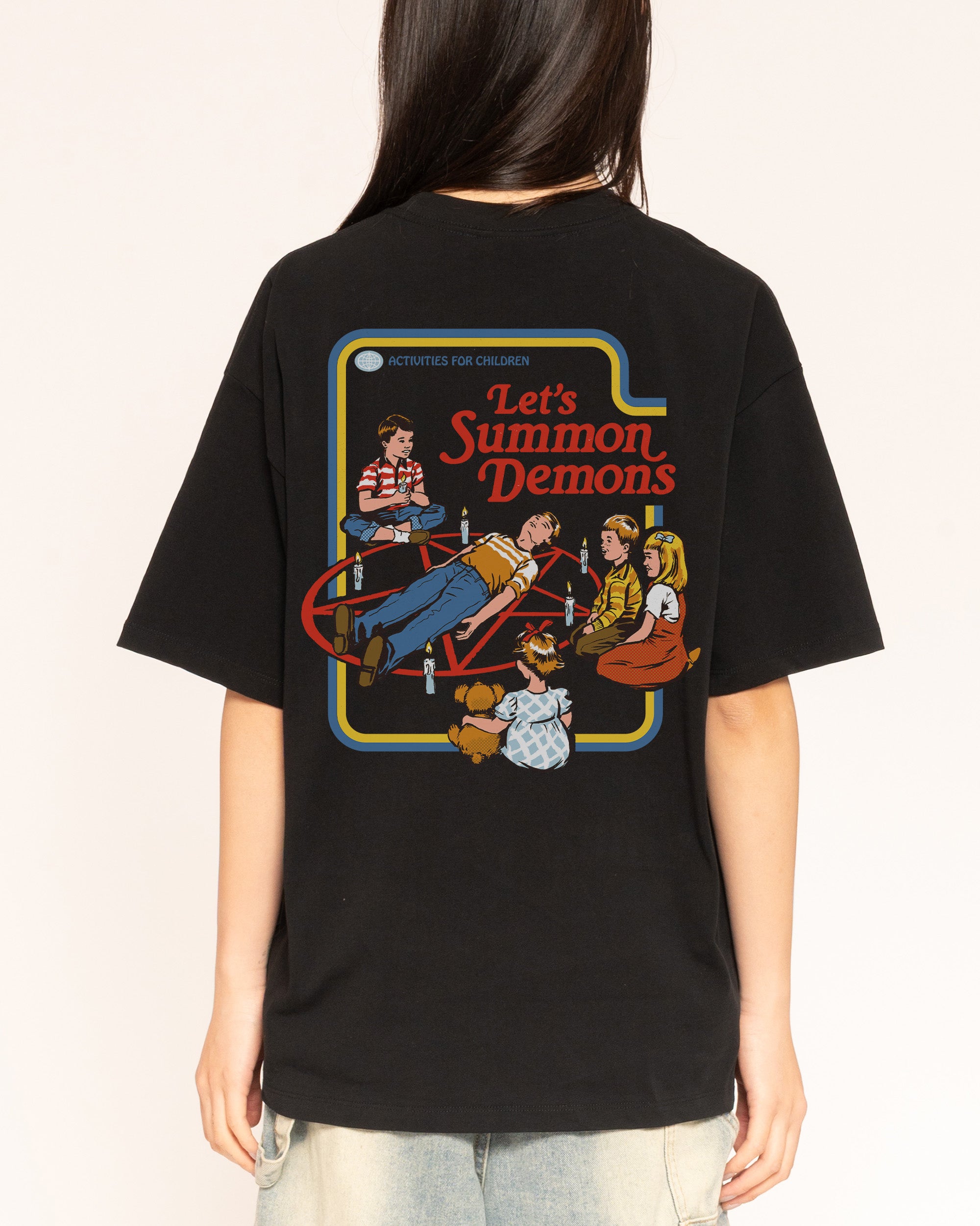 Let's Summon Demons Front and Back T-Shirt