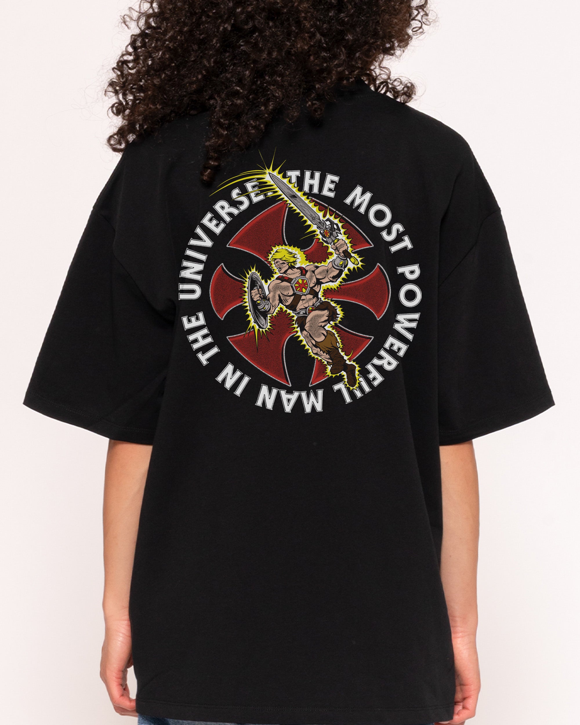 The Most Powerful Black Oversized Tee