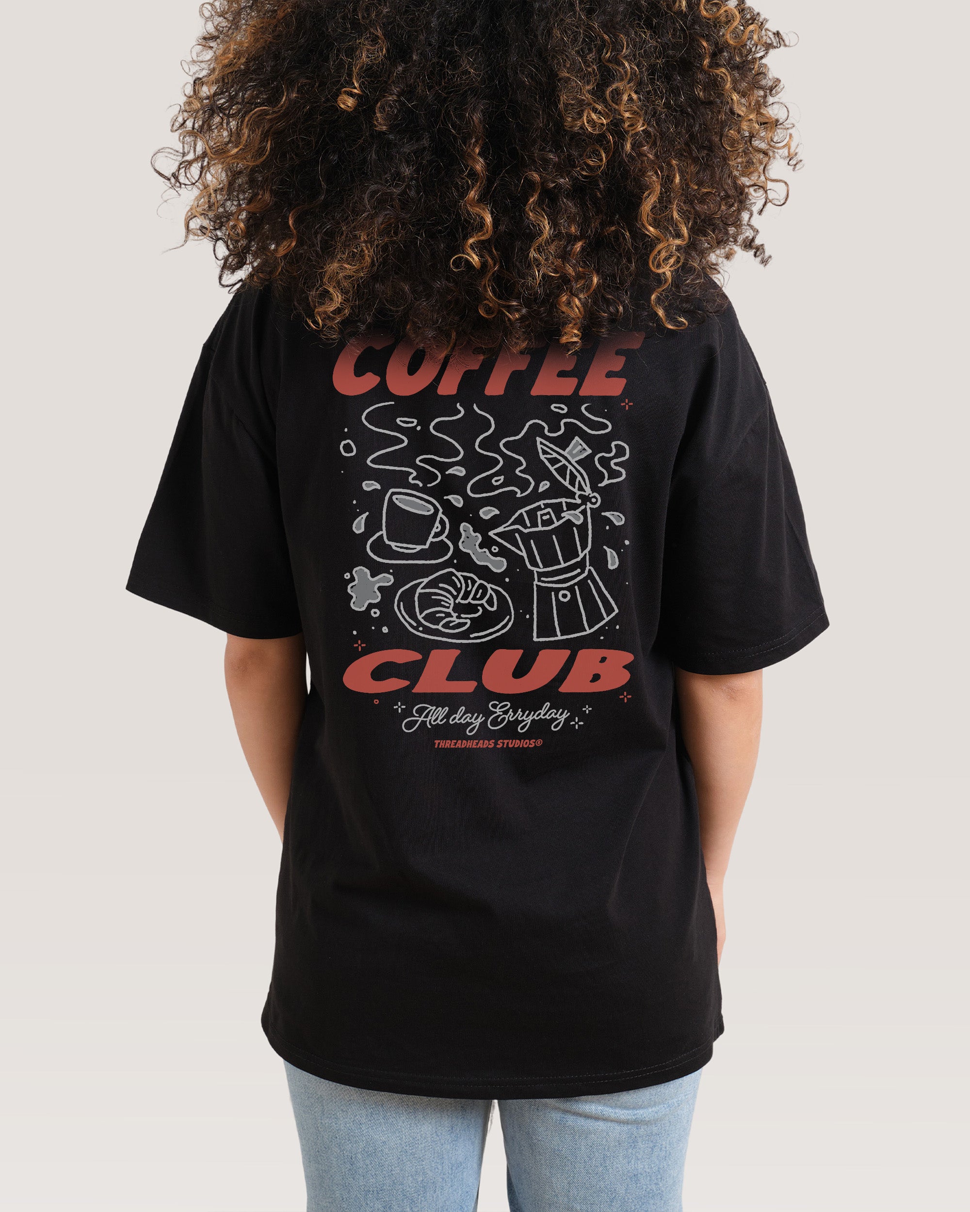 Coffee Club Black T-Shirt