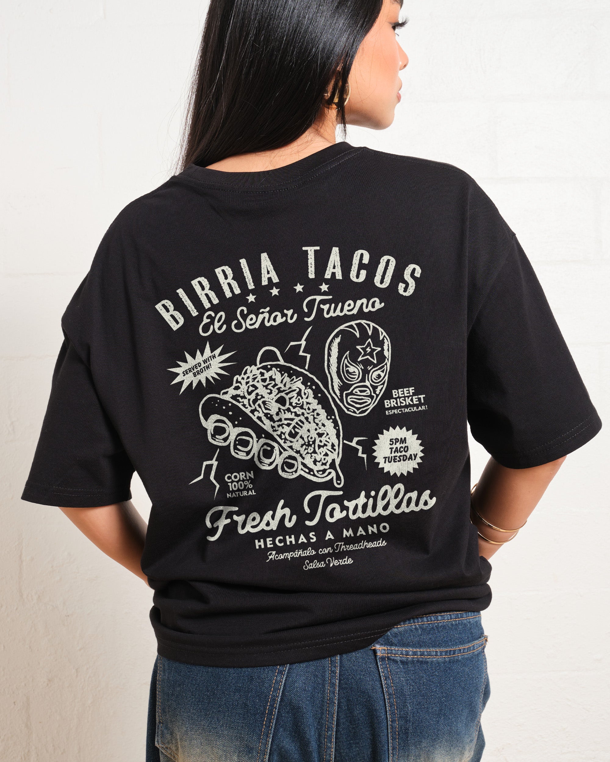 Birria Tacos El Senor Trueno T-Shirt Online Australia