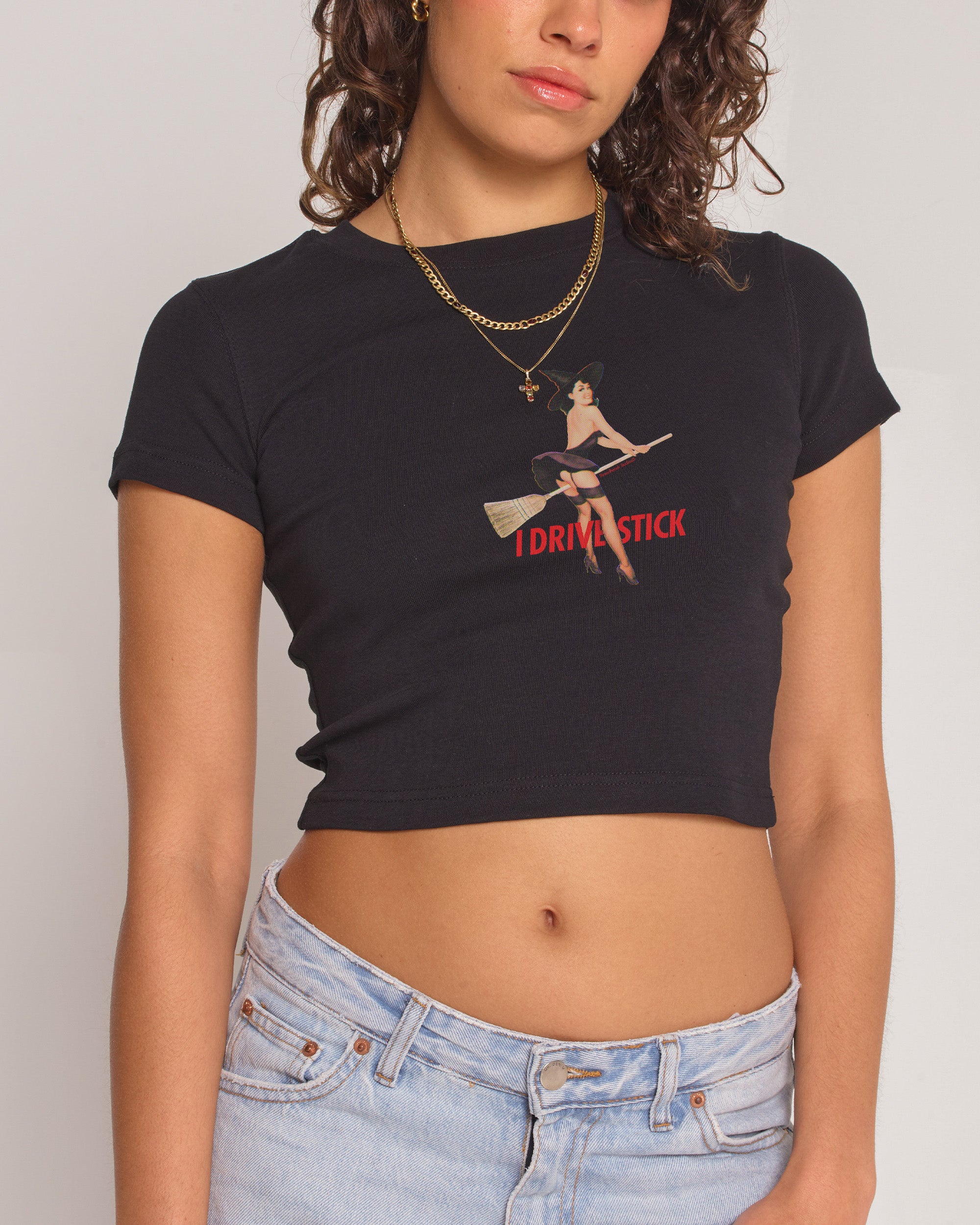 I Drive Stick Baby Tee