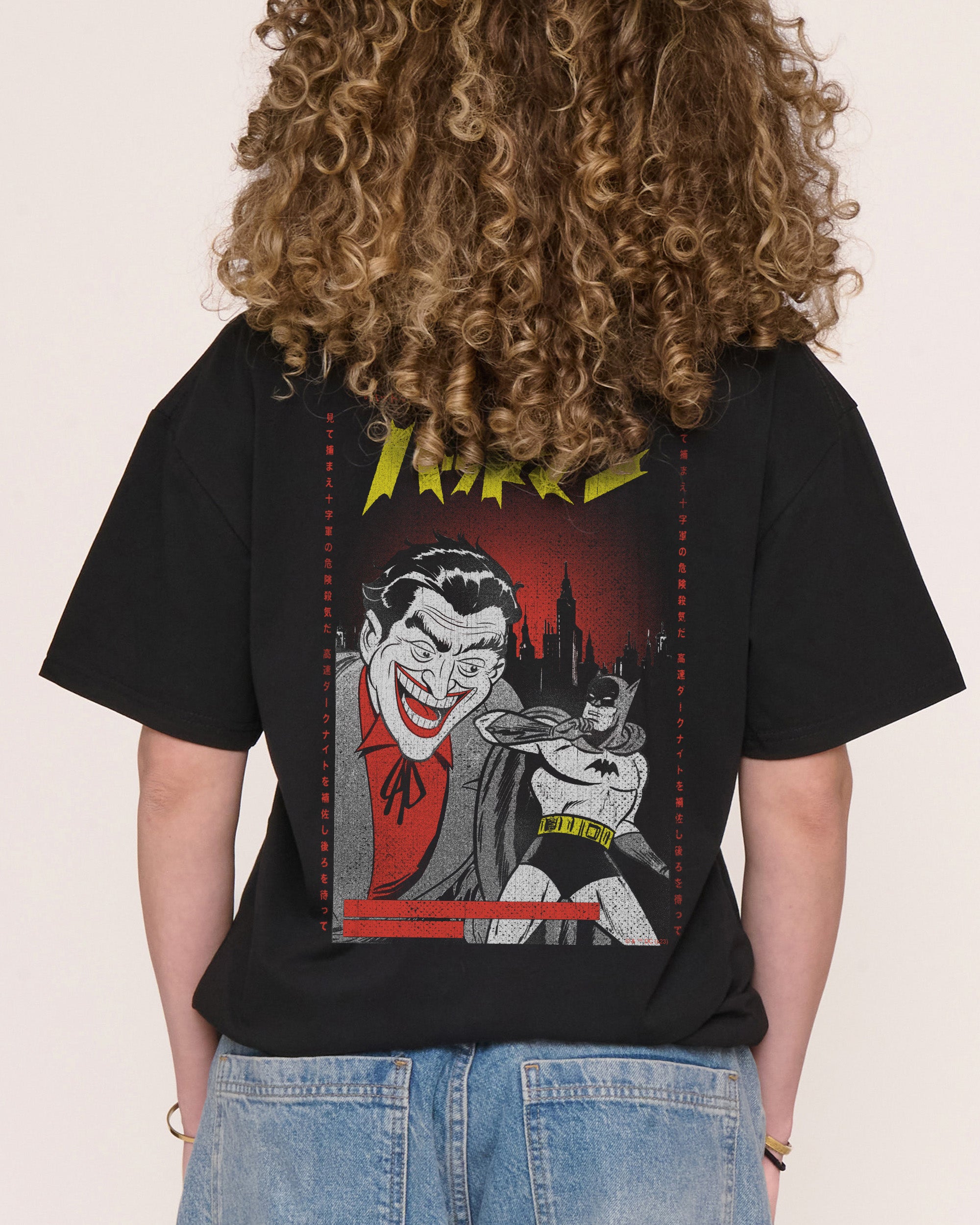 Japanese Batman and Joker T-Shirt