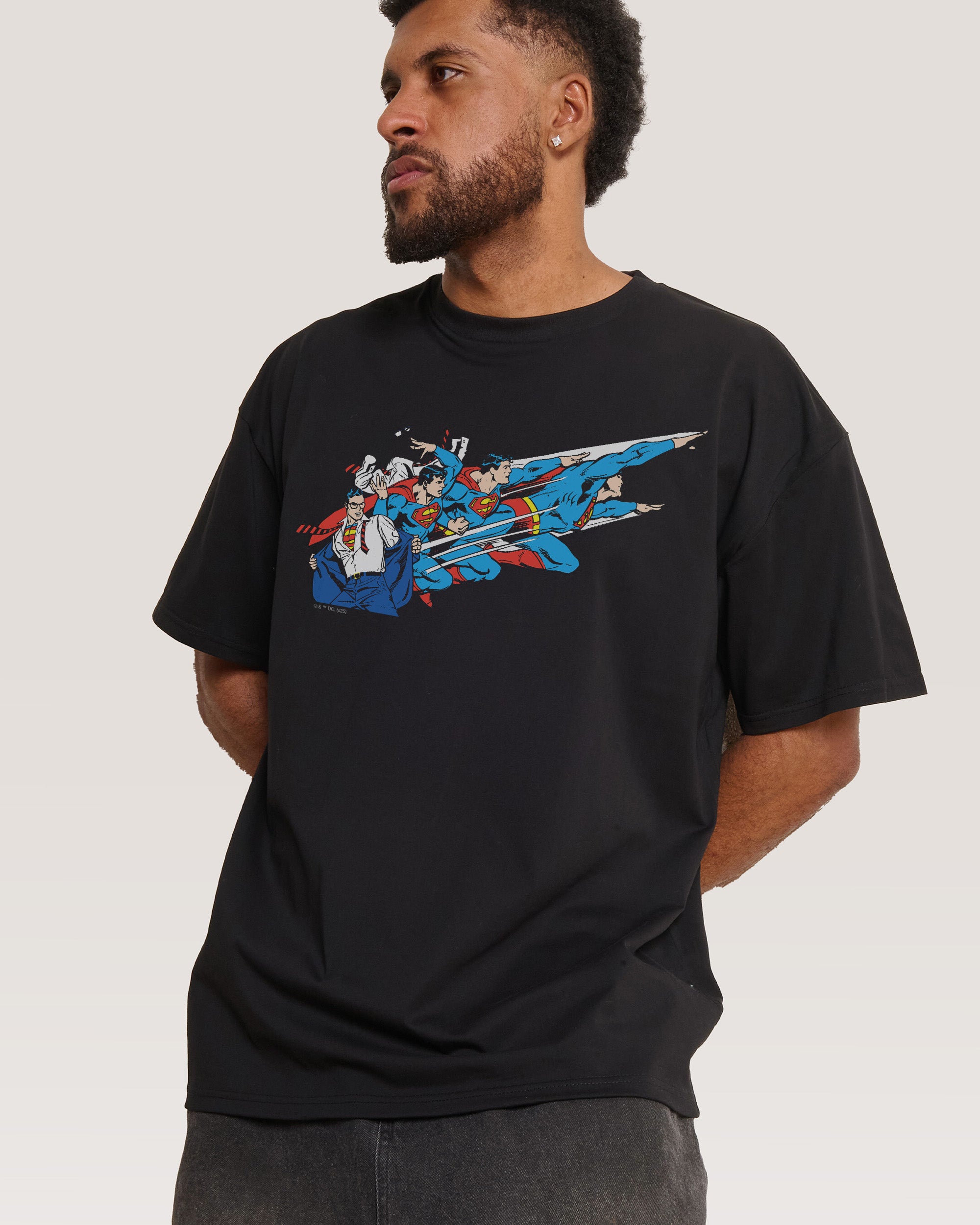 Superman Flying T-Shirt Threadheads Australia Online