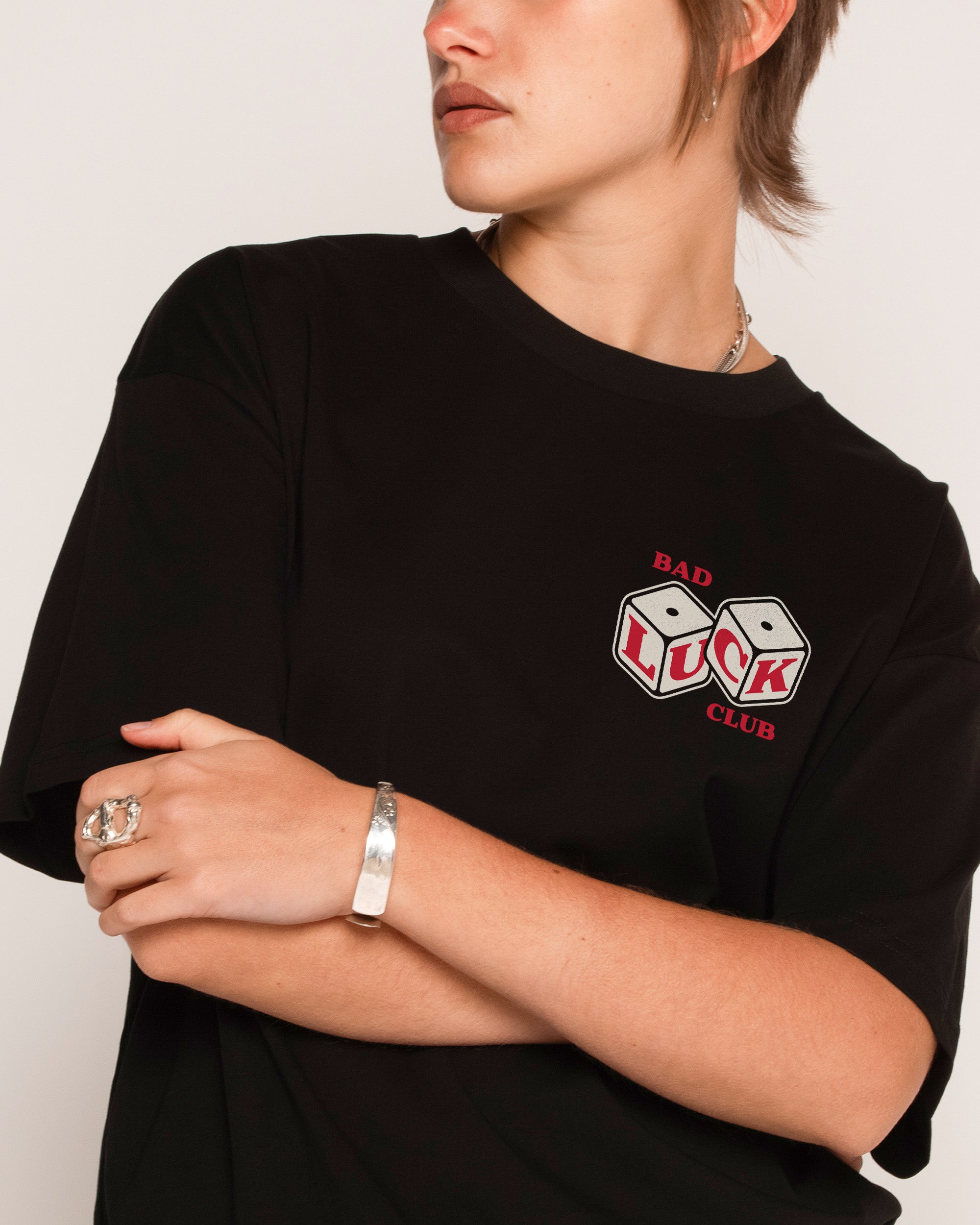 Bad Luck Club Black T-Shirt