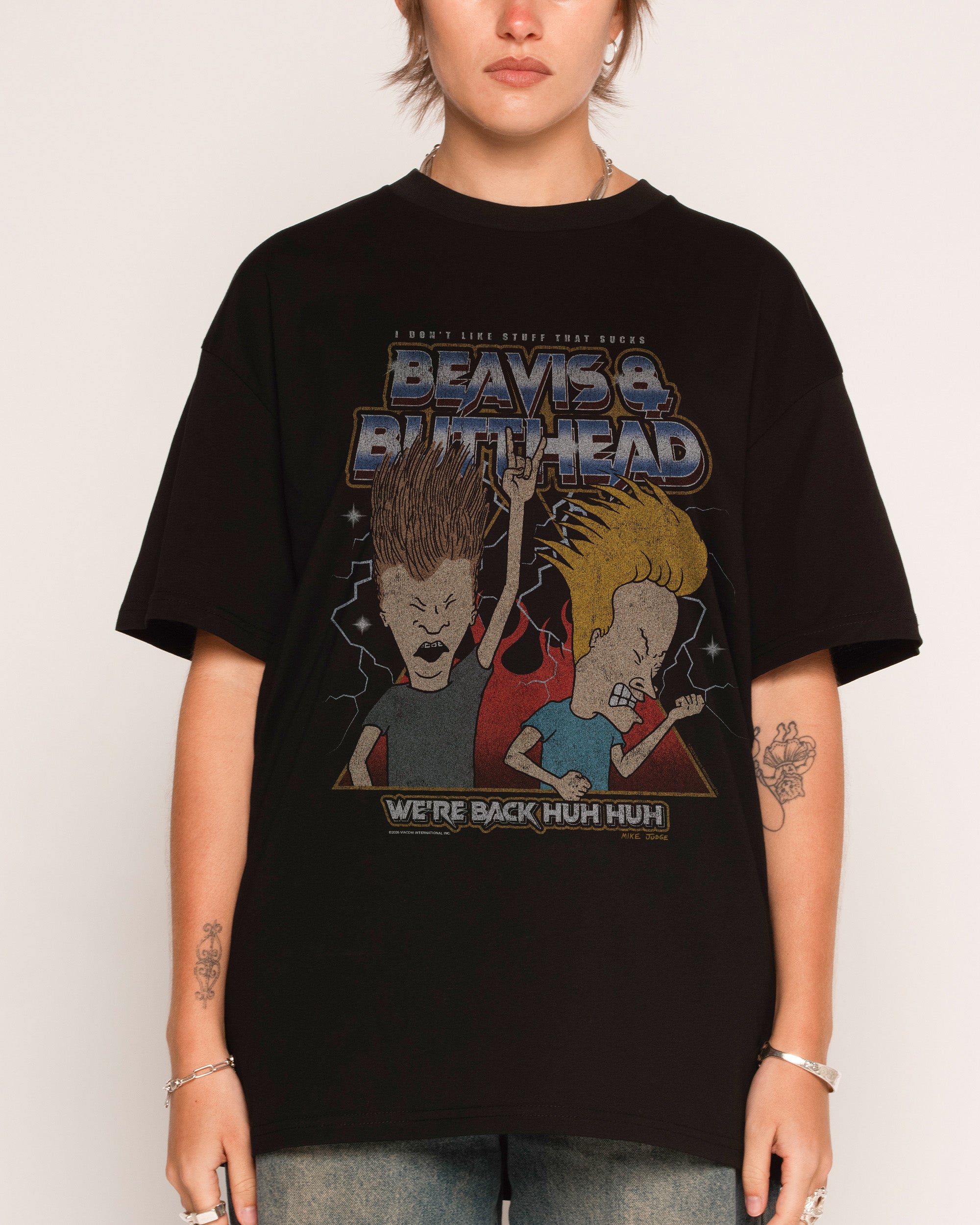 Heh Heh Metalheads T-Shirt Threadheads Australia Online
