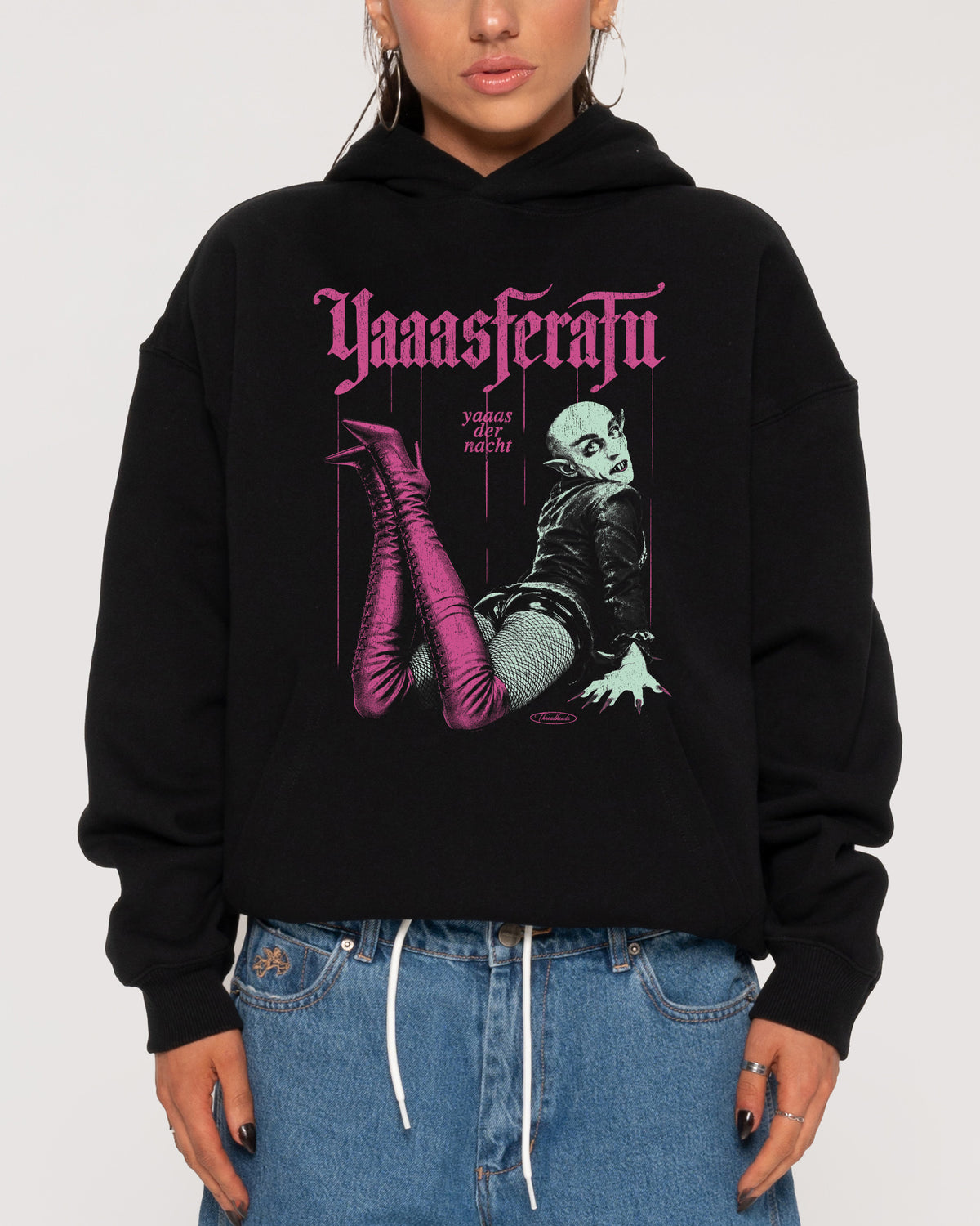 Yaassferatu Black Hoodie