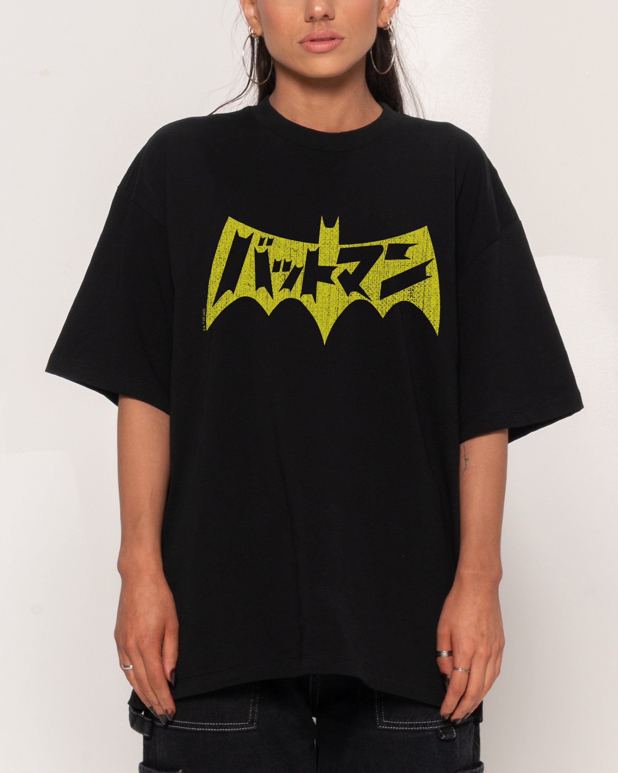 Japanese Bat Logo Oversized Tee | Official DC Merch