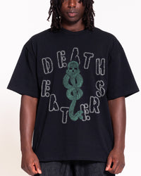 Death Eaters Black Oversized Tee