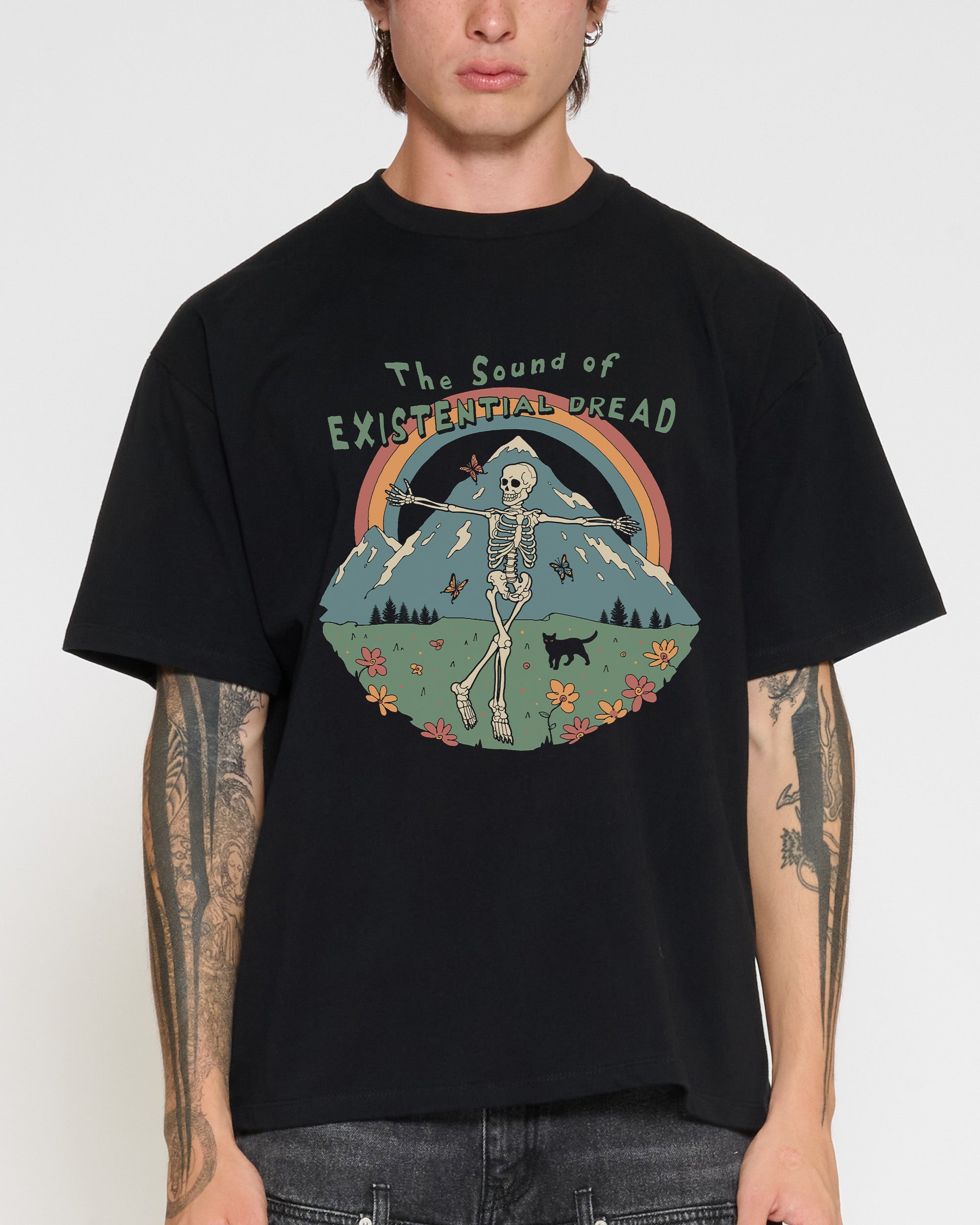The Sound of Existential Dread Oversized Tee