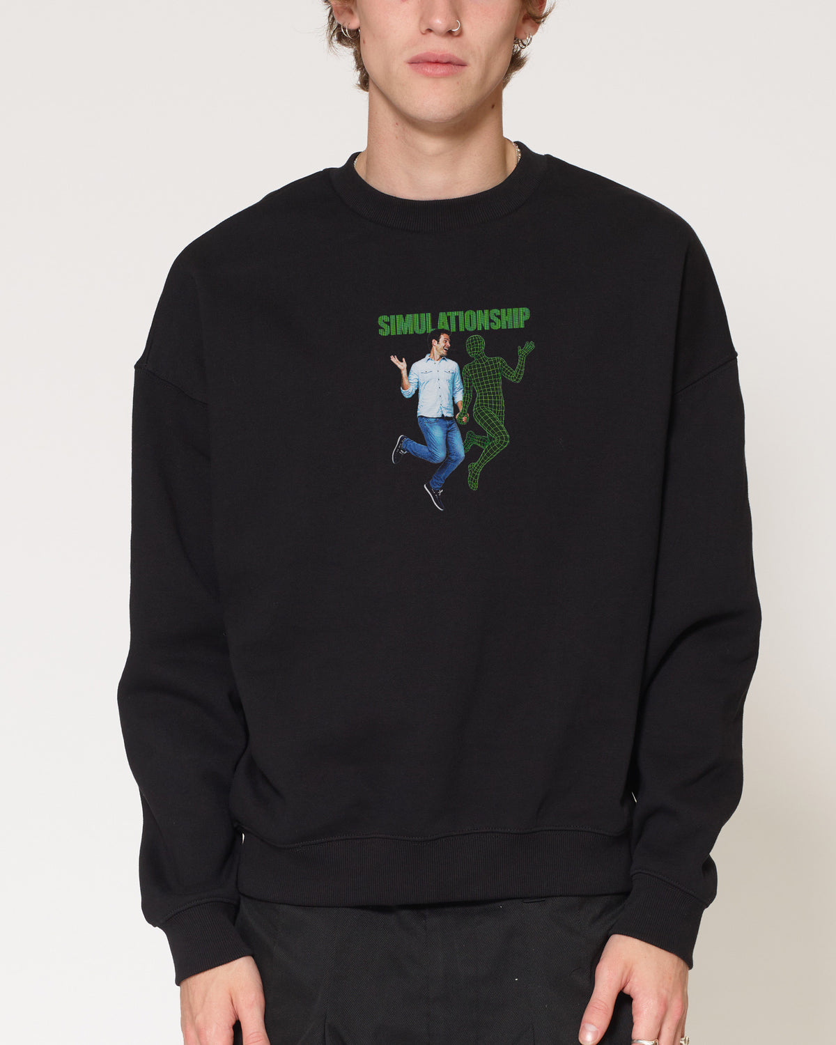 Simulationship Black Sweatshirt