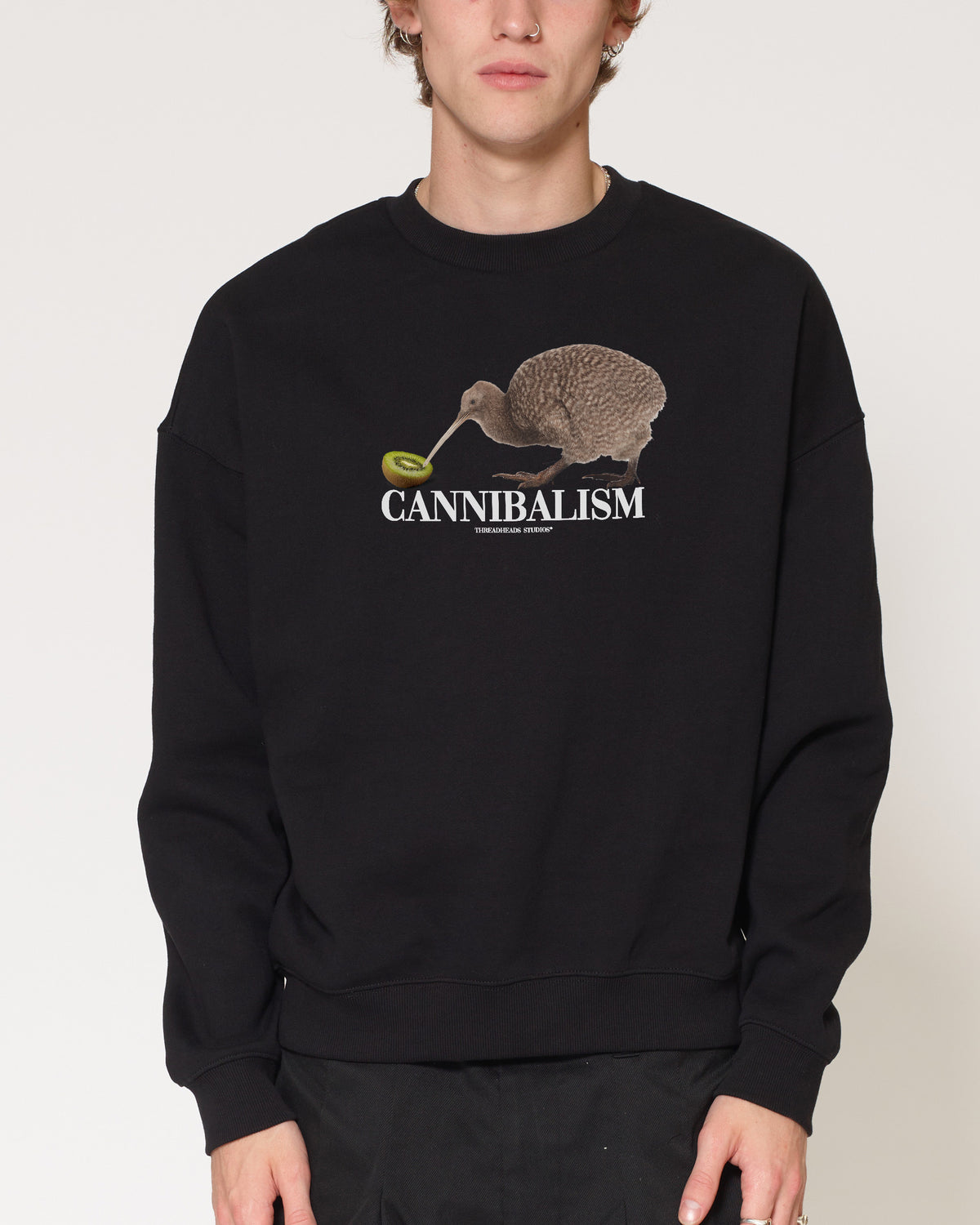 Cannibalism Black Sweatshirt