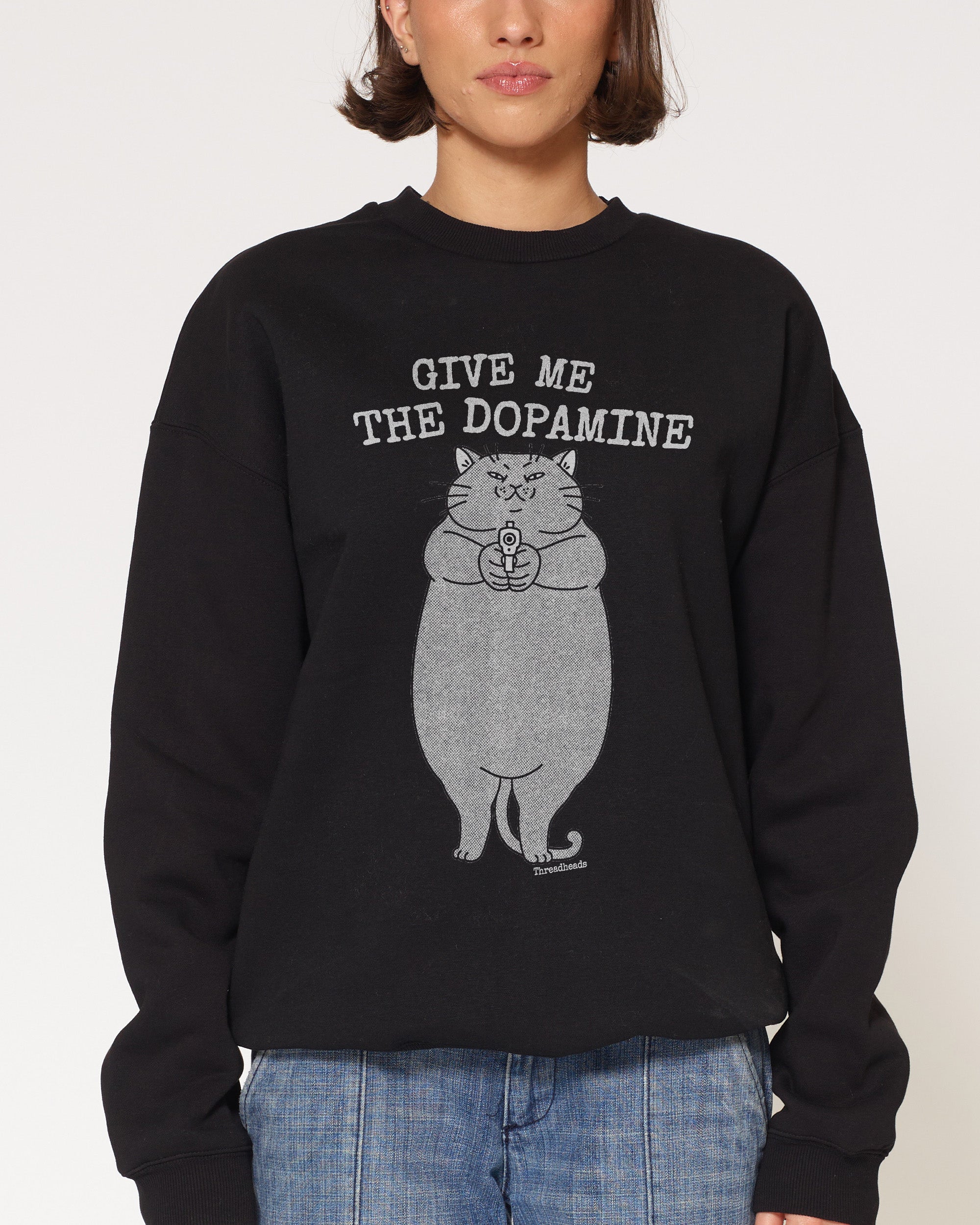 TH2243 Black Sweatshirt