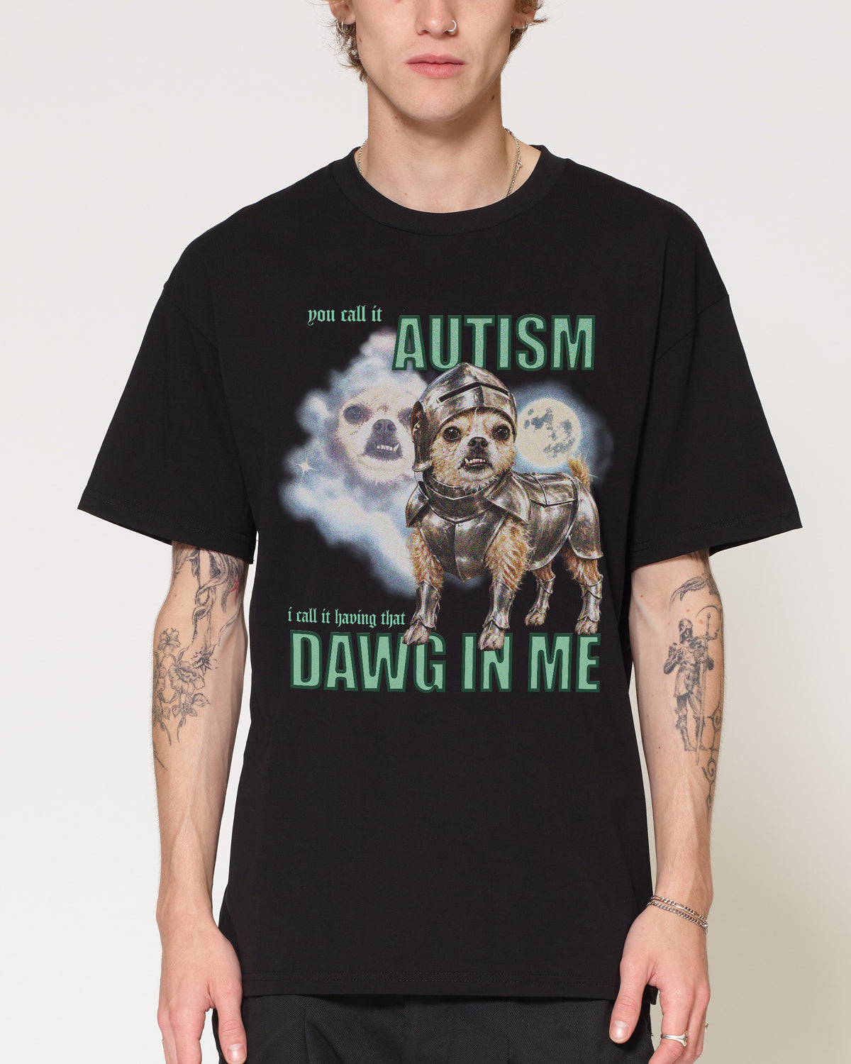 Dawg in Me Black T-Shirt