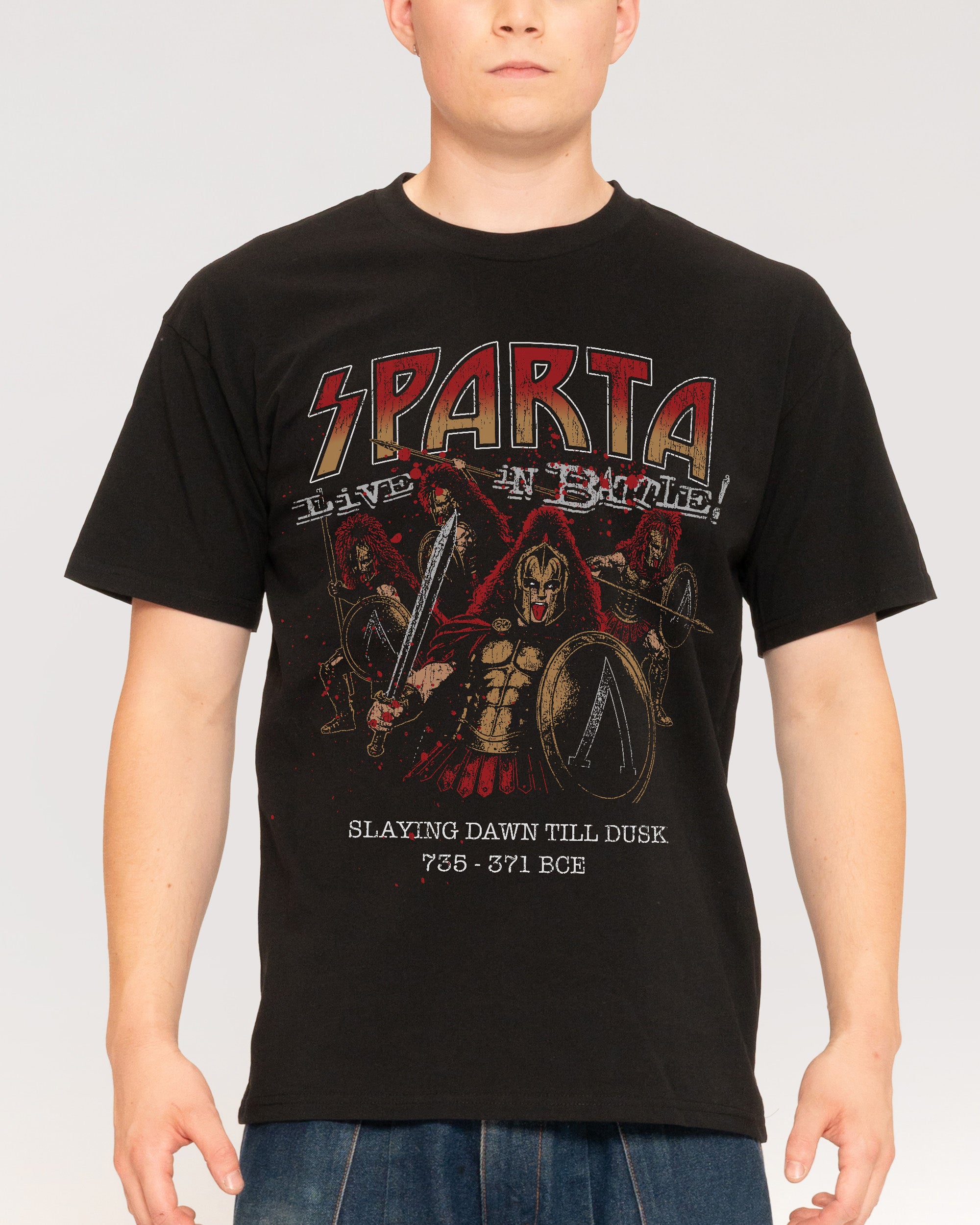 Sparta World Tour Black T-Shirt