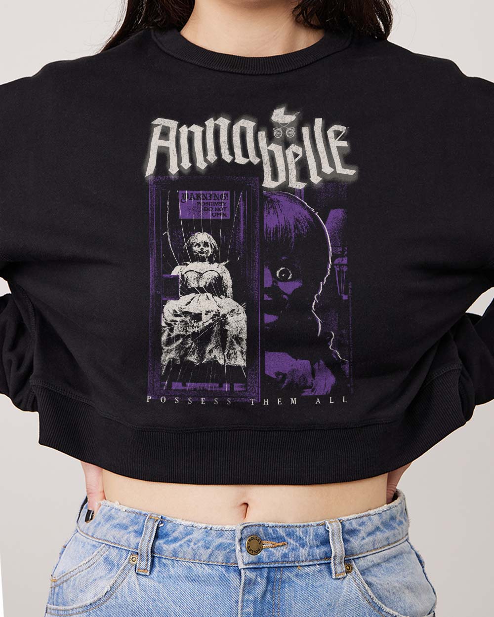 Annabelle Crop Jumper Australia Online Black