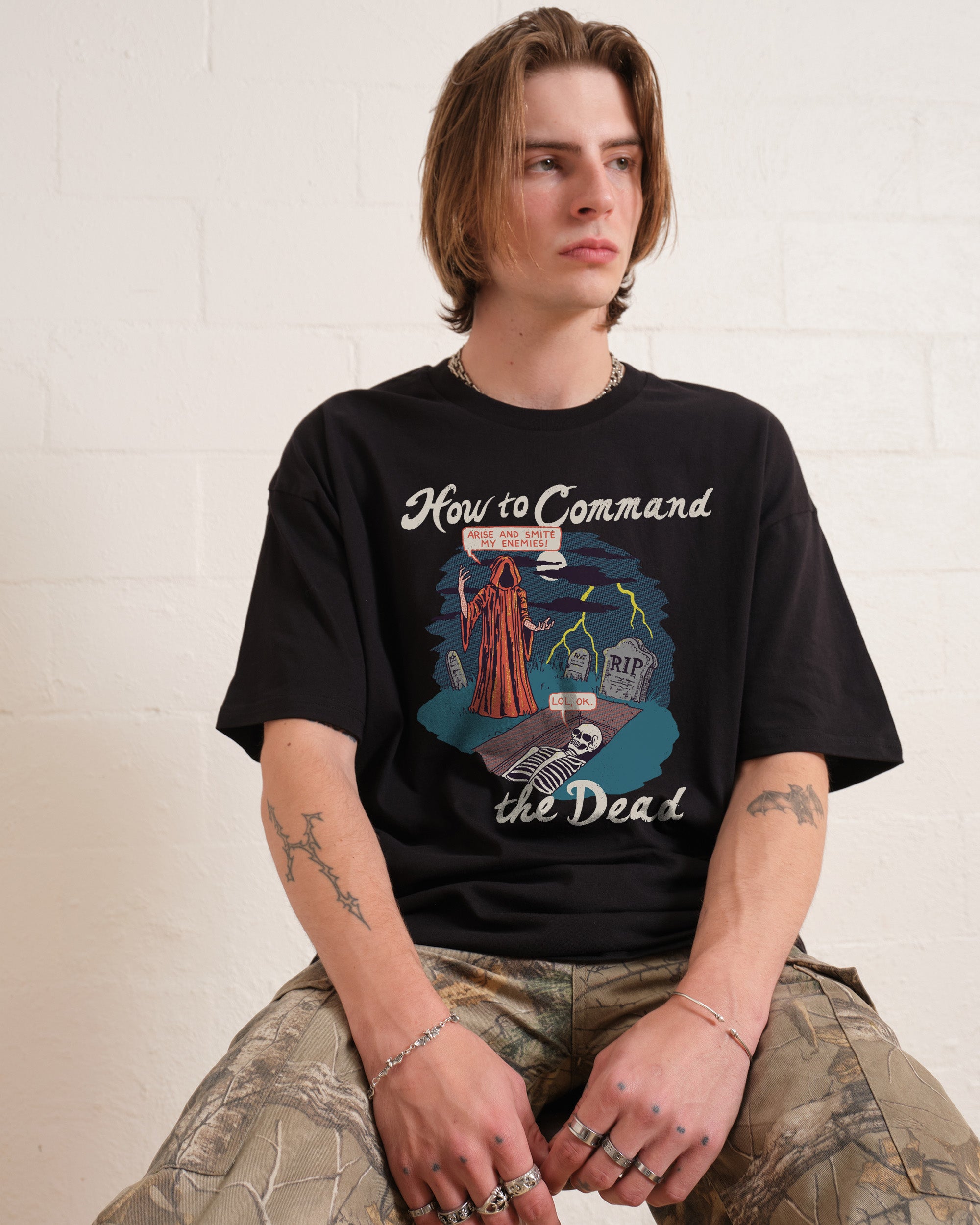 How To Command The Dead T-Shirt Australia Online
