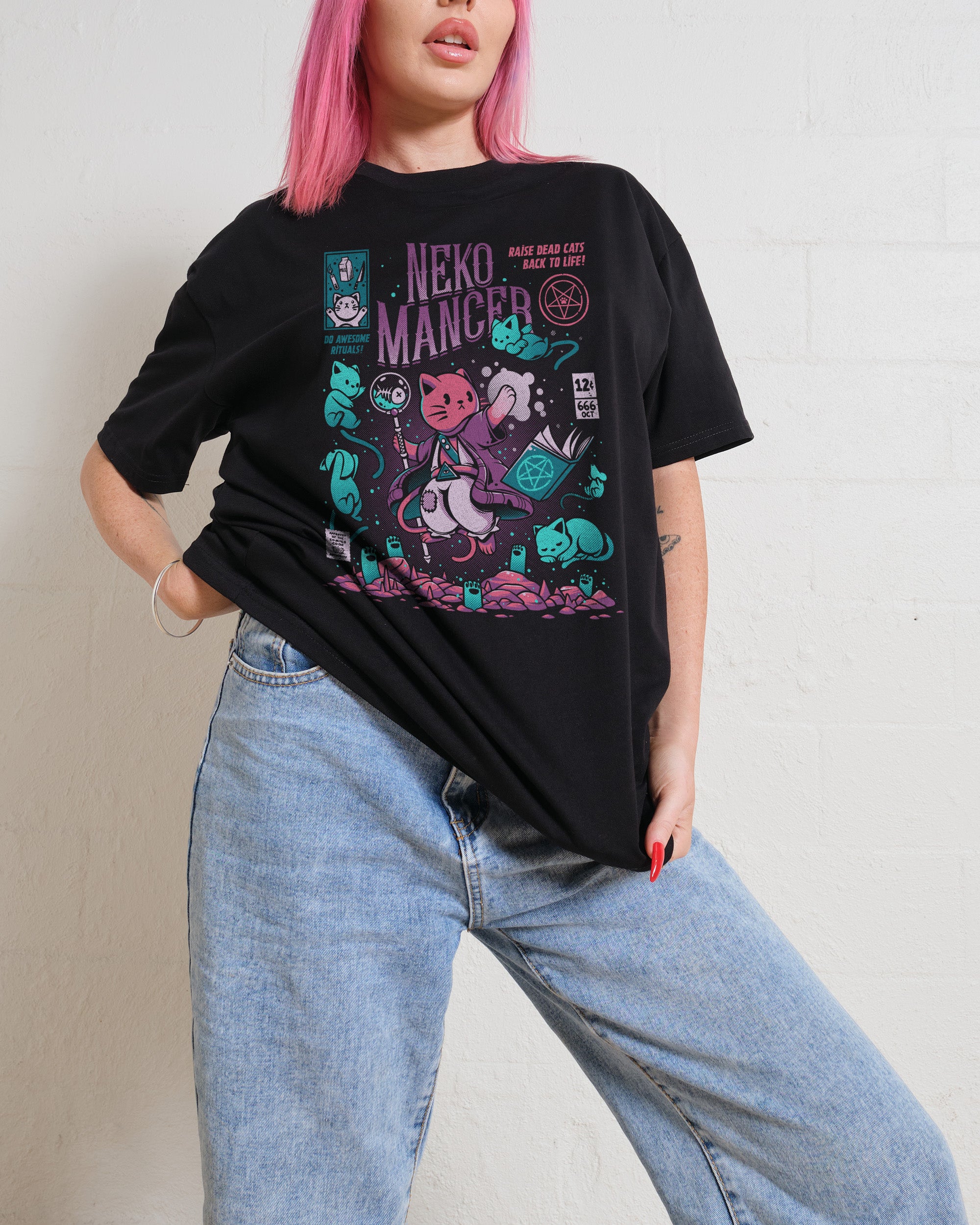 Nekomancer T-Shirt Australia Online