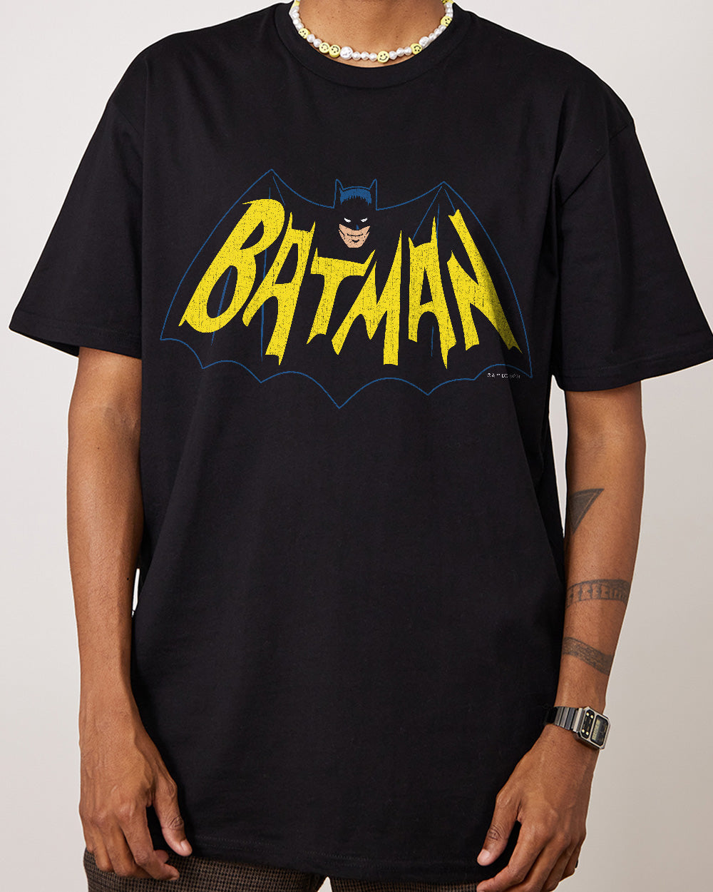 Batman Vintage 60s Logo T-Shirt | Official DC Merch | Threadheads