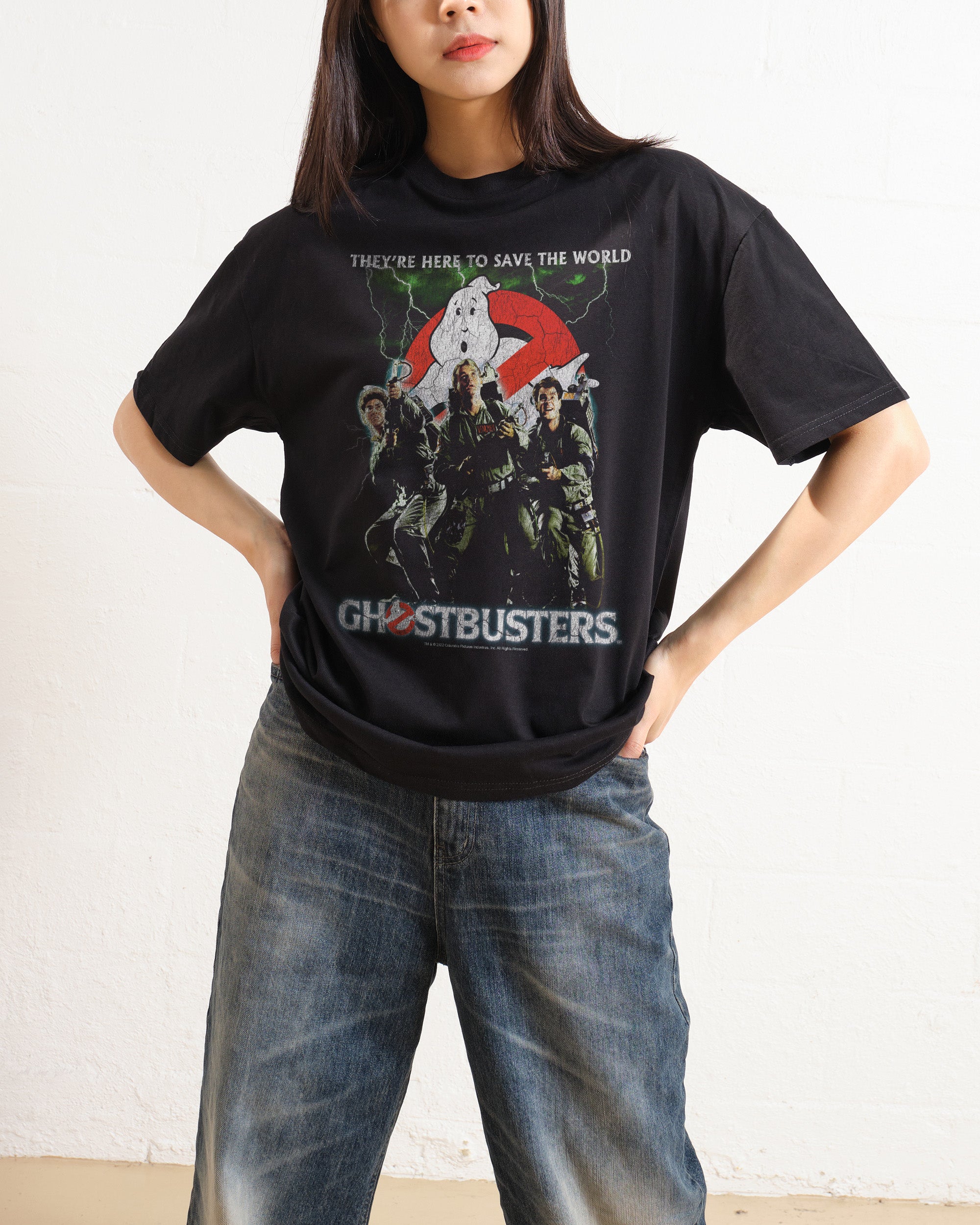 Ghostbusters Here To Save The World T-Shirt
