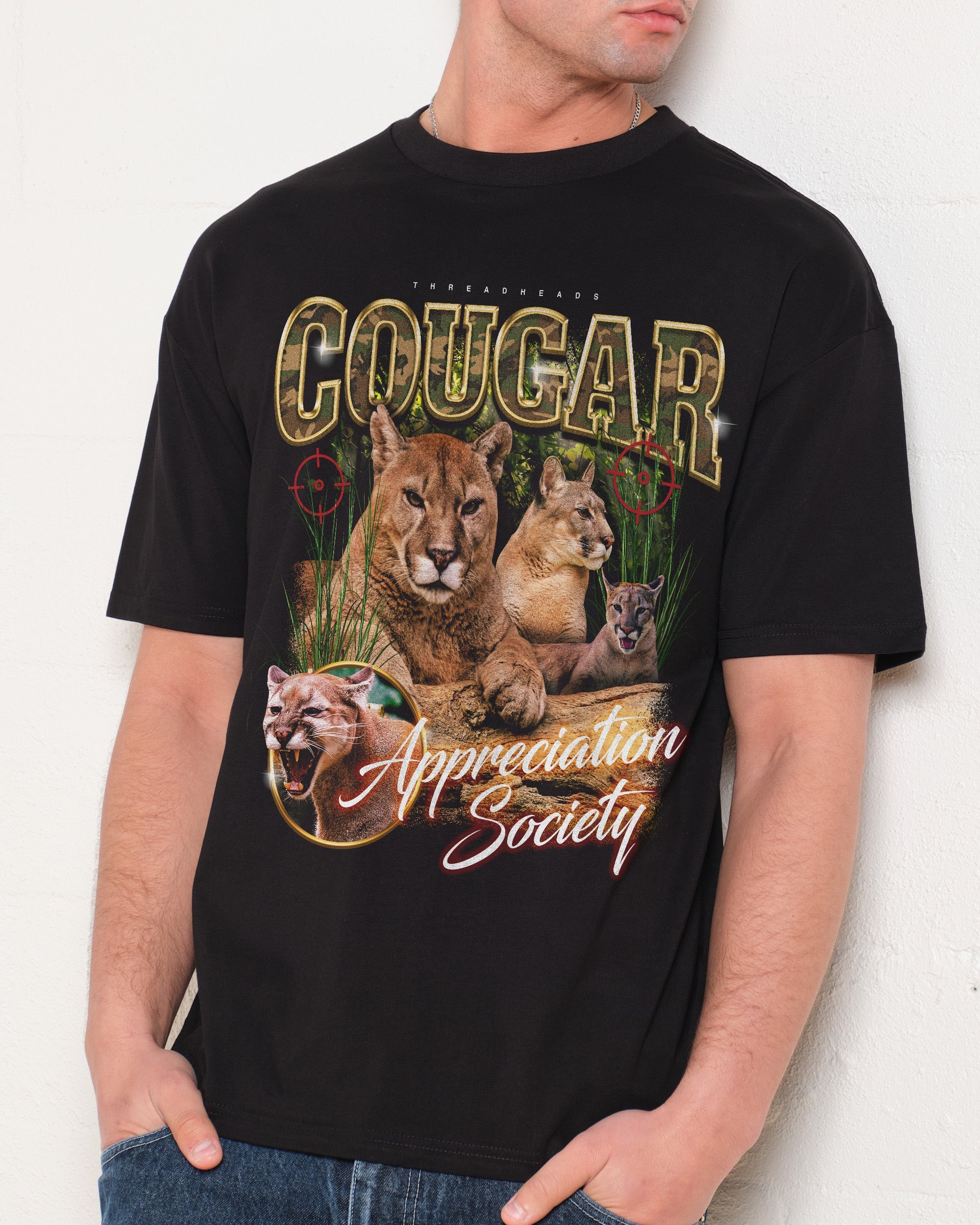 Cougar Appreciation Society T-Shirt Australia Online