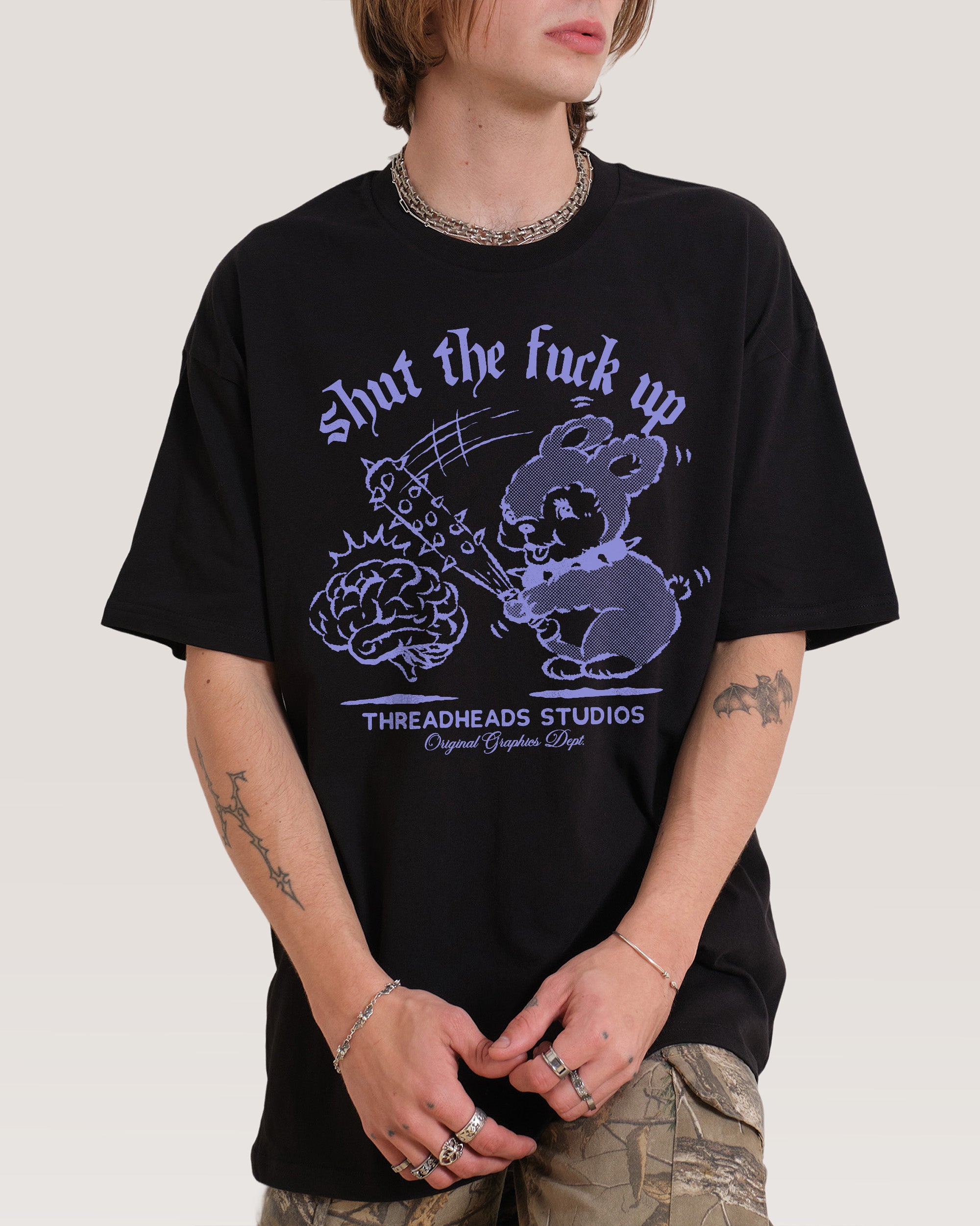 Shut the F Up T-Shirt Australia Threadheads Online