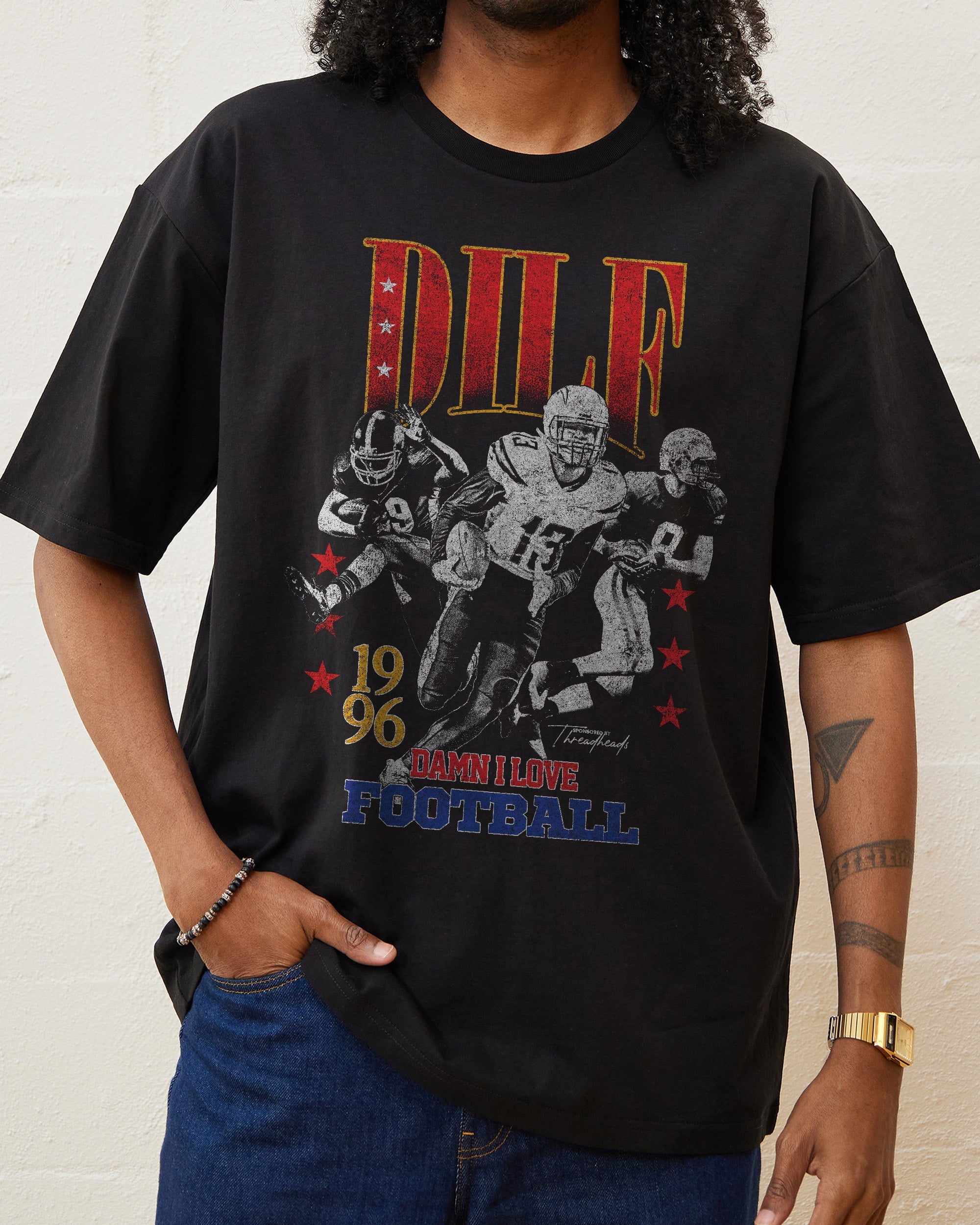 Damn I Love Football T-Shirt Australia Online