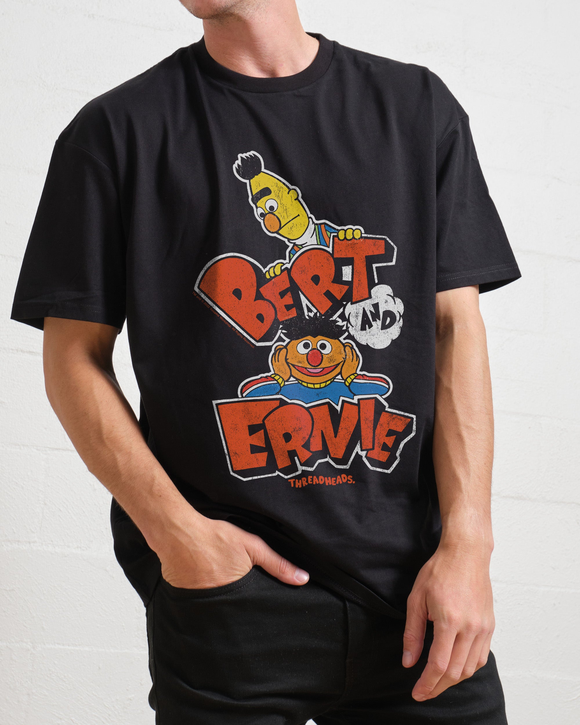 Retro Bert And Ernie T-Shirt Australia Online
