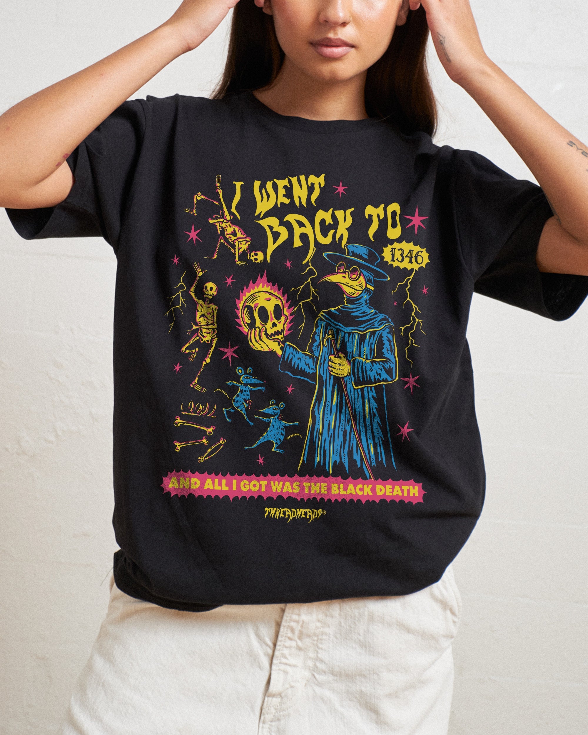 Black Death T-Shirt Australia Online Black