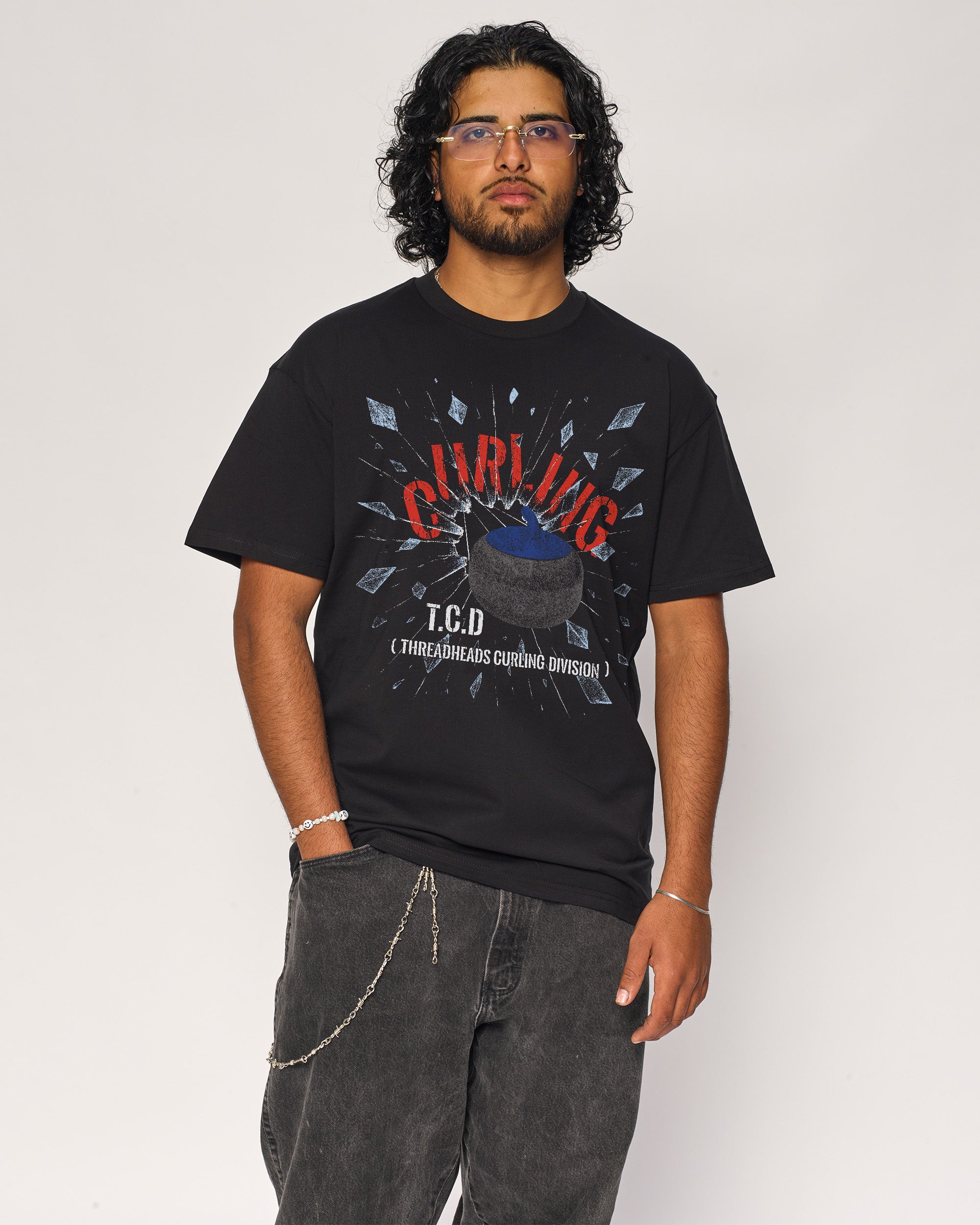 Curling Division T-Shirt