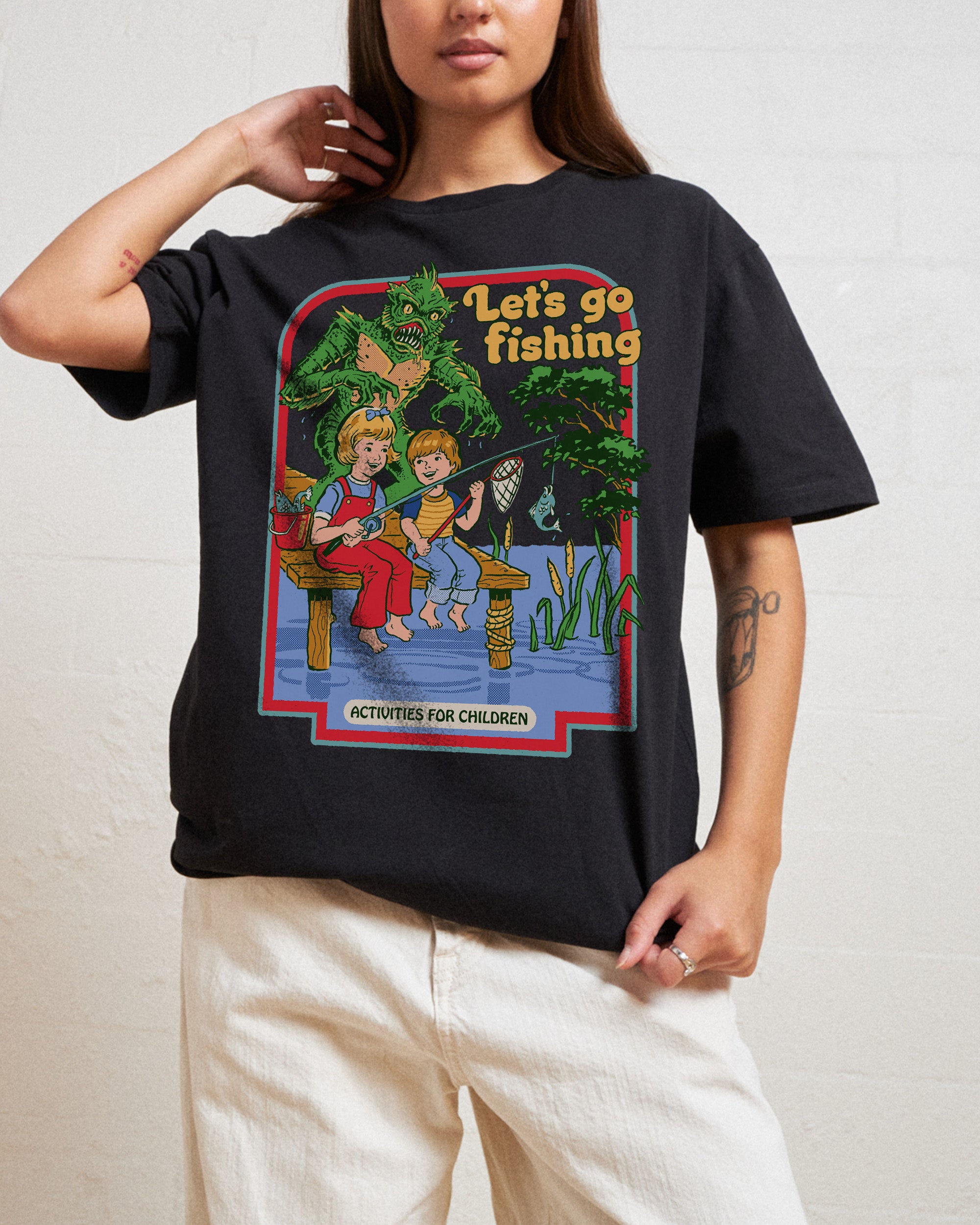 Let's Go Fishing T-Shirt Australia Online