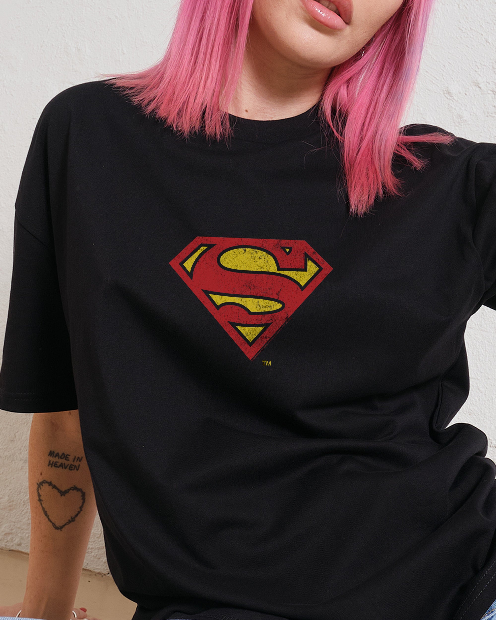 Superman Classic Logo T Shirt Official DC Merch Canada