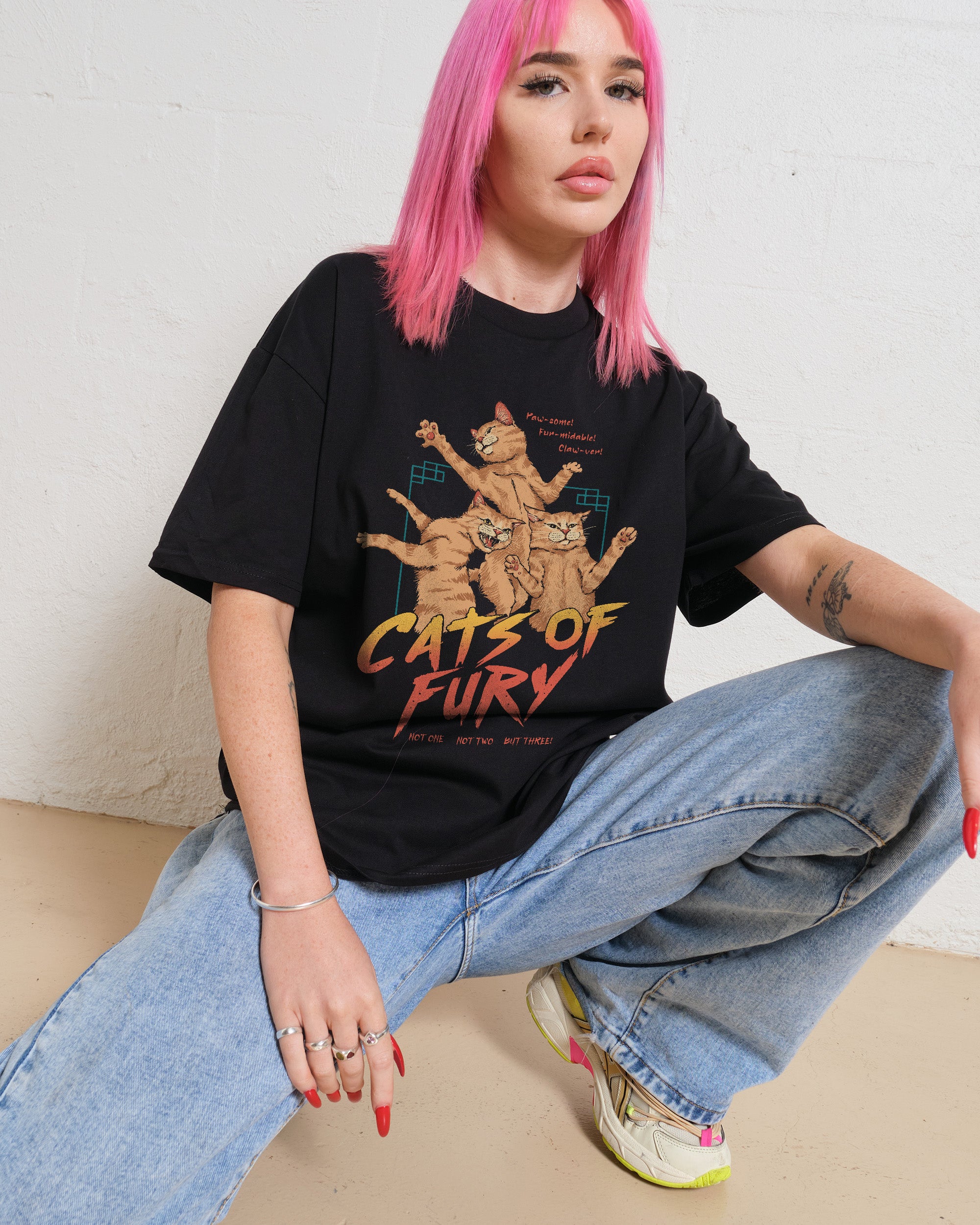 Cats of Fury T-Shirt Australia Online