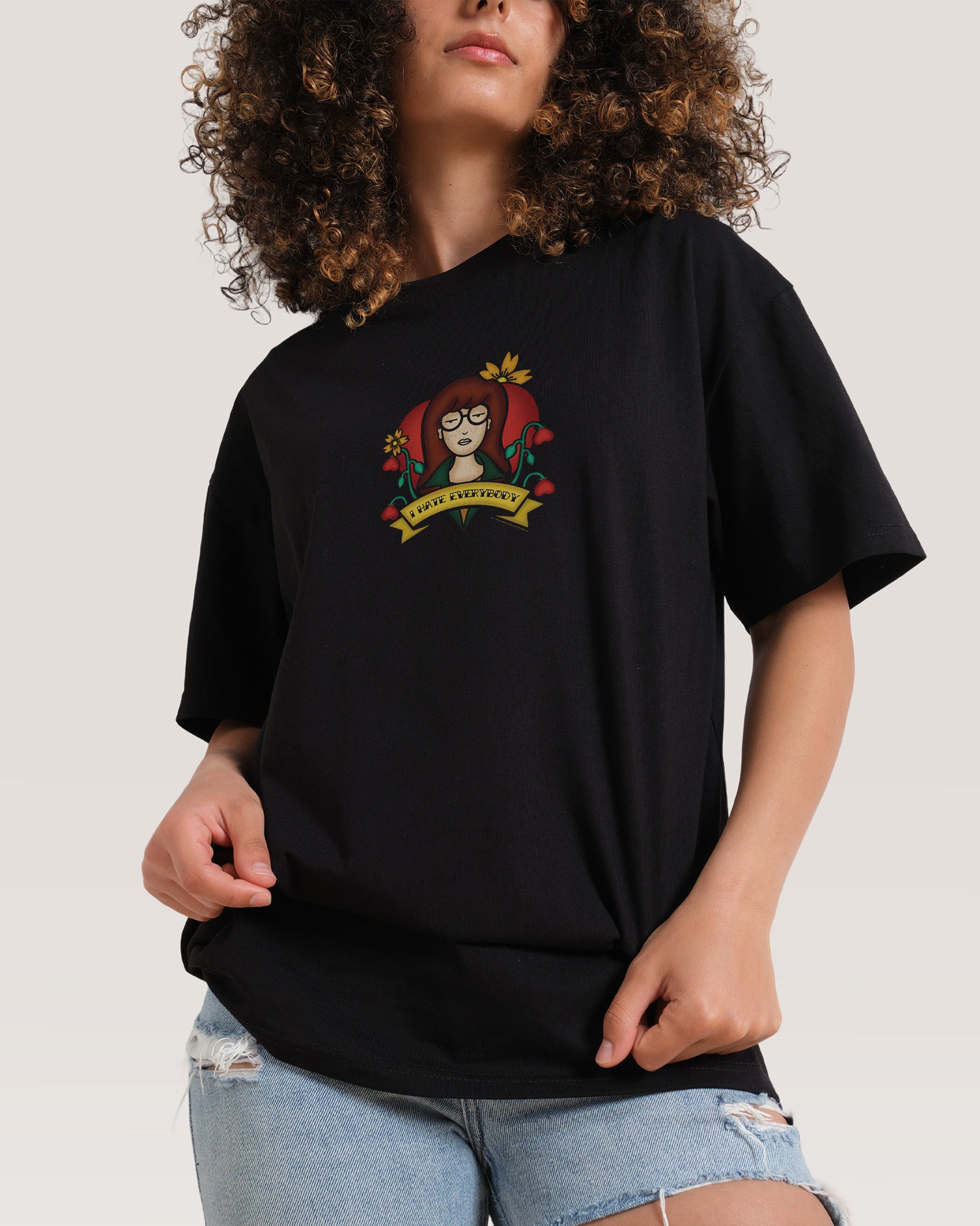 I Hate Everything Black T-Shirt