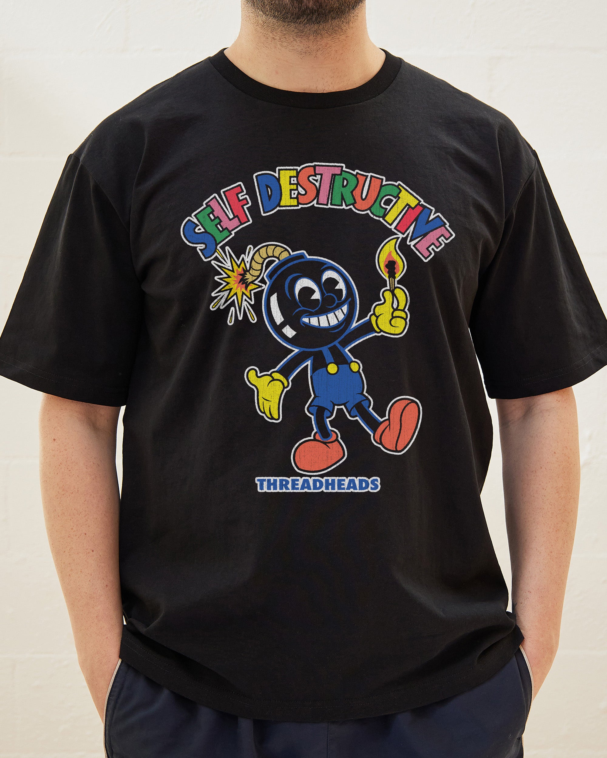 Self Destructive T-Shirt Australia Online