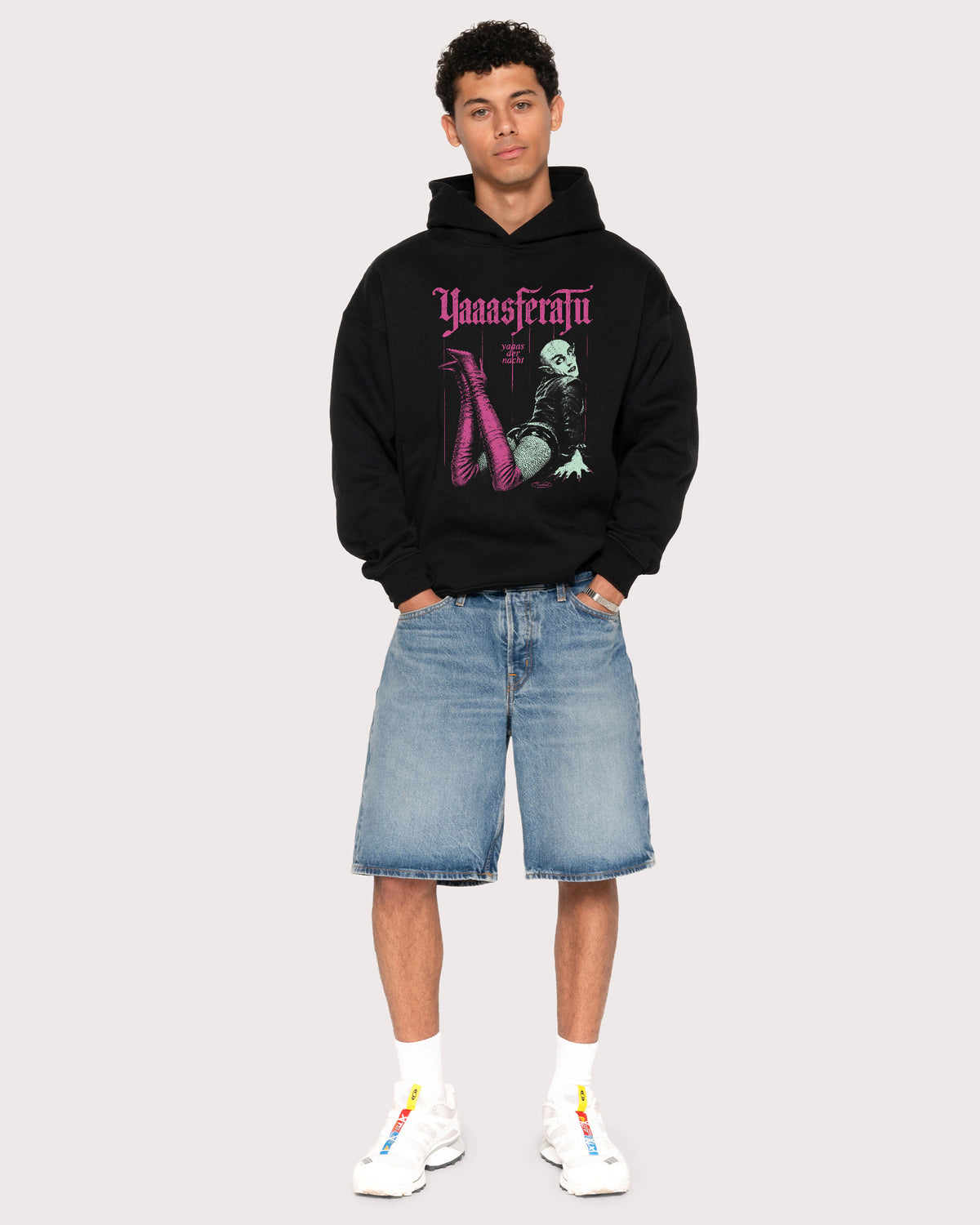 Yaassferatu Black Hoodie