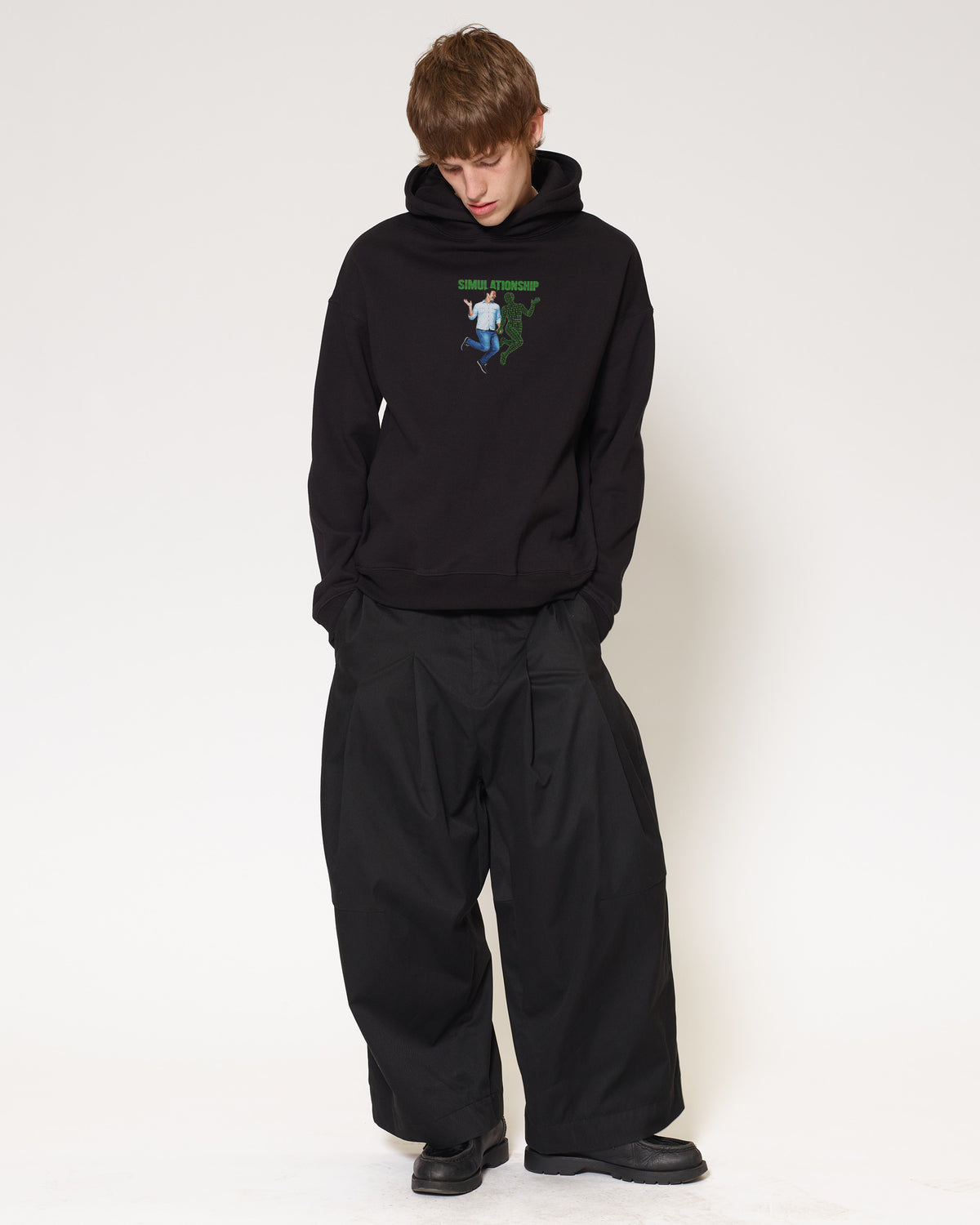 Simulationship Black Hoodie