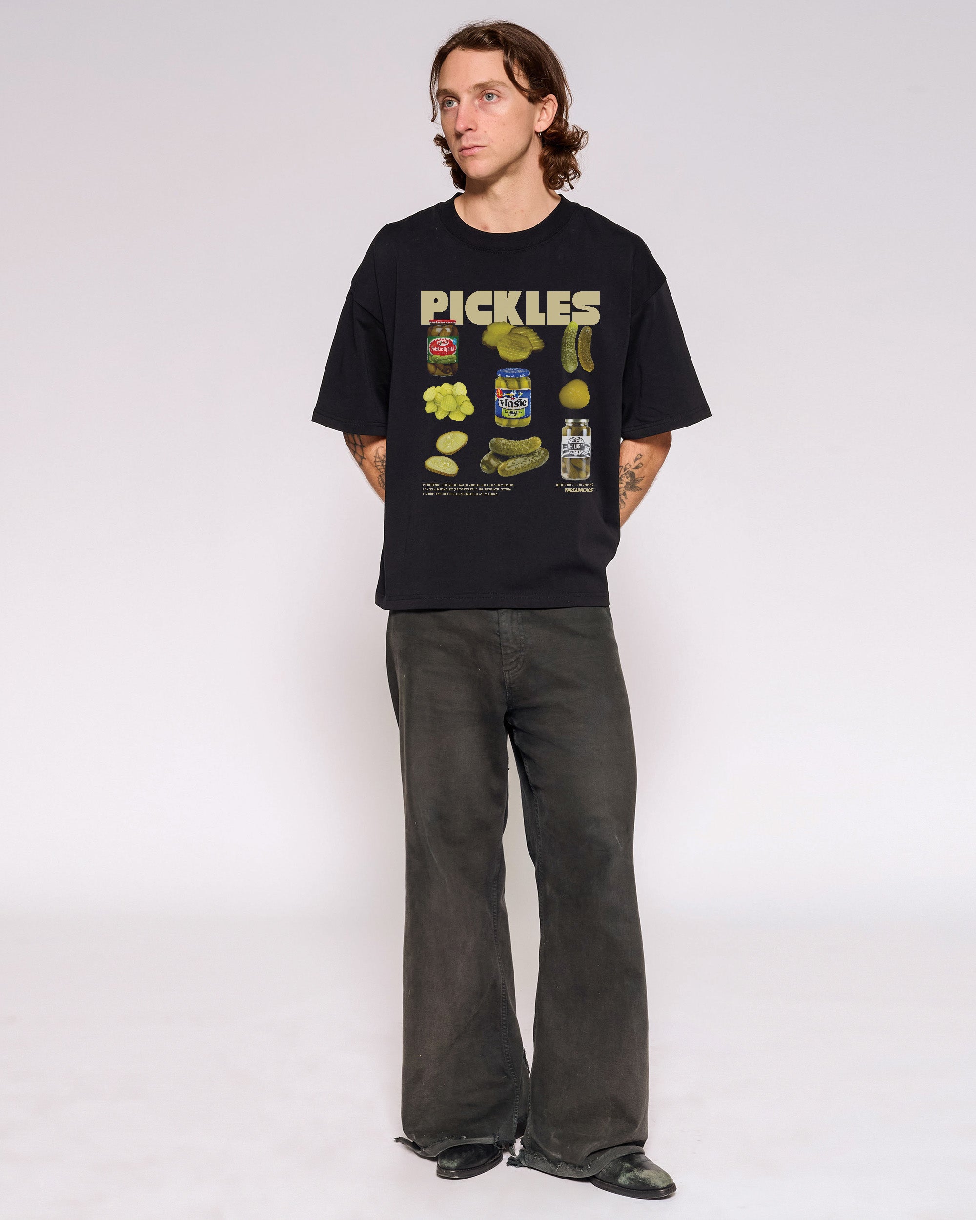The Pickles Oversized Crop Tee