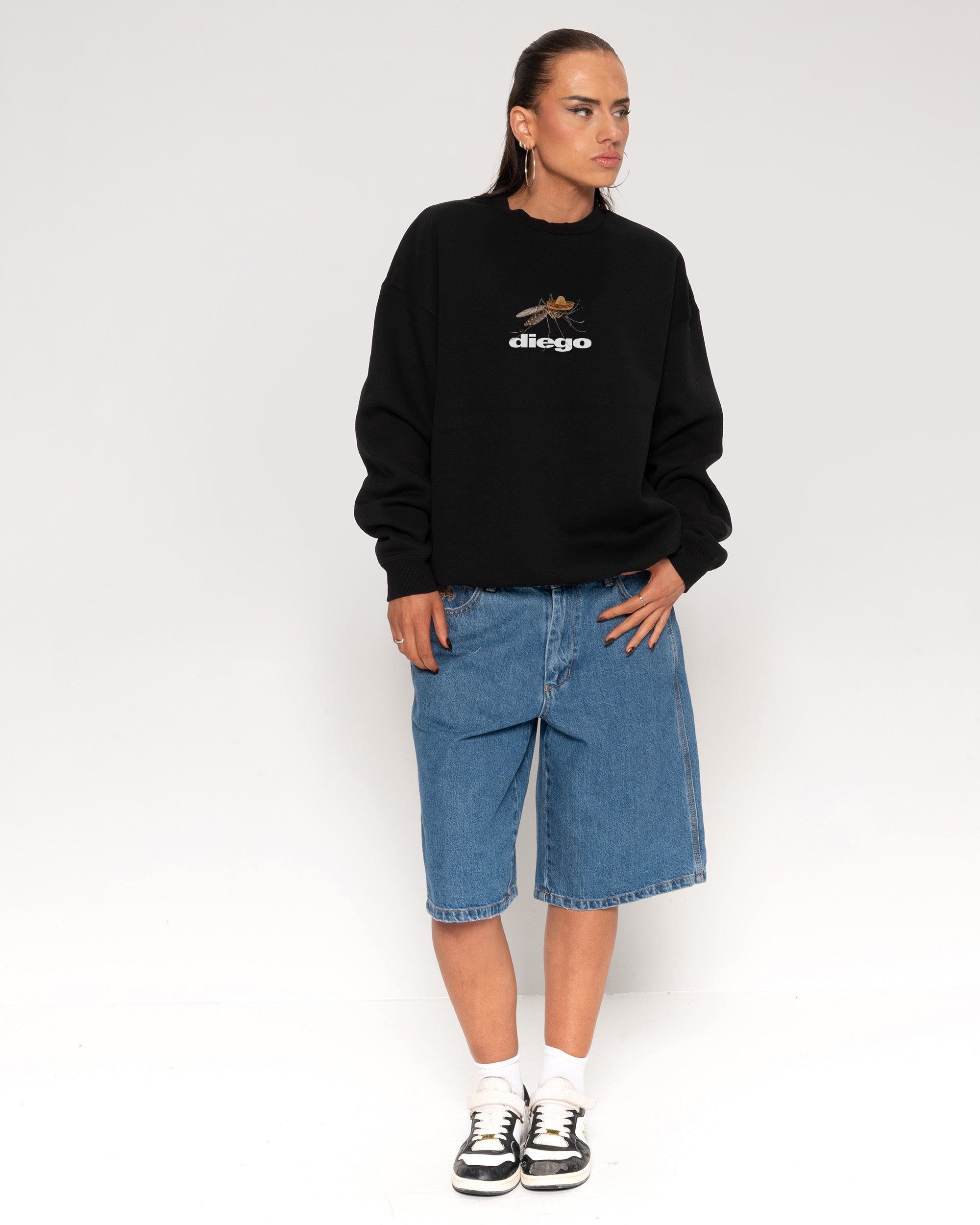 Diego Black Sweatshirt