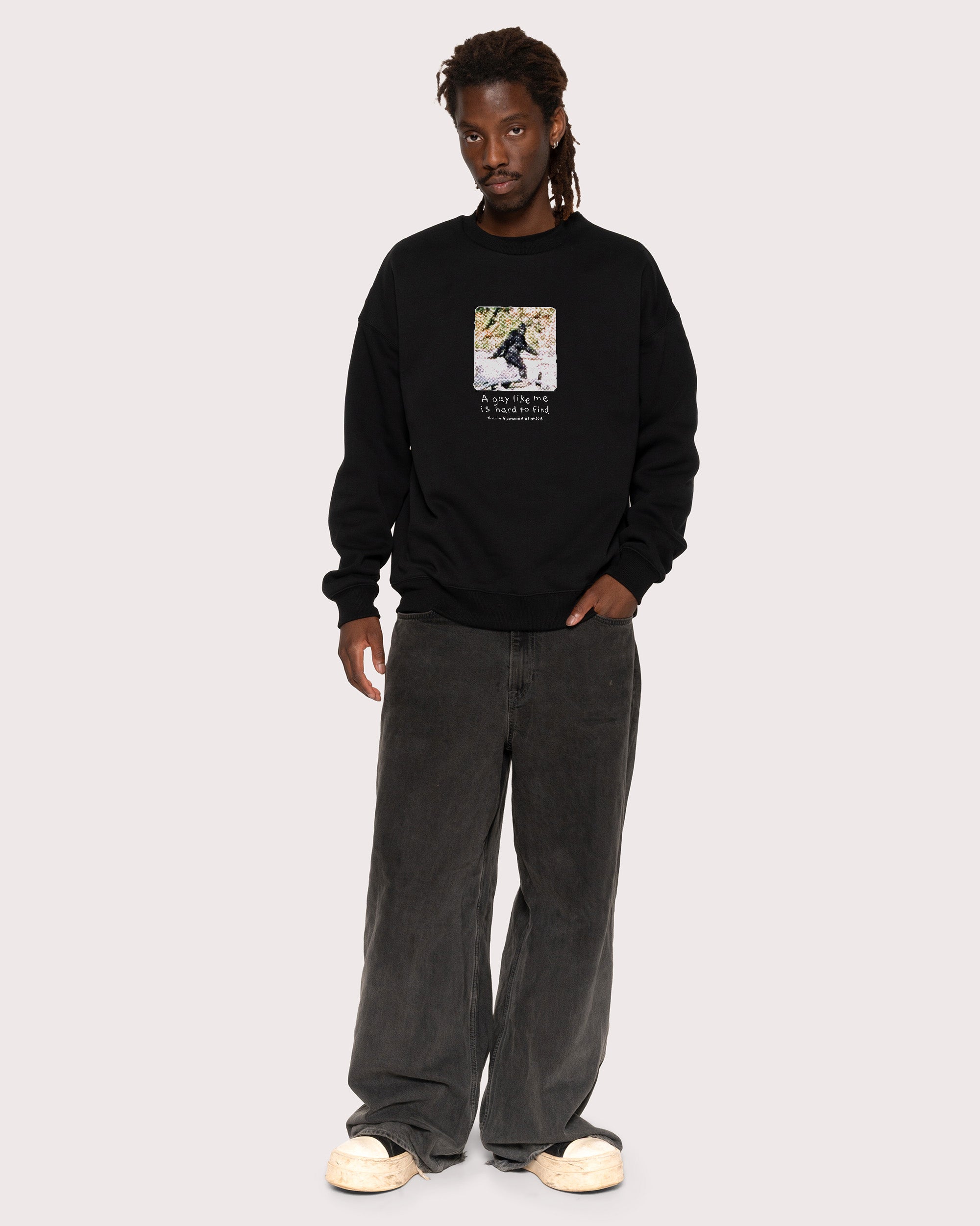 A Guy Like Me is Hard to Find Black Sweatshirt