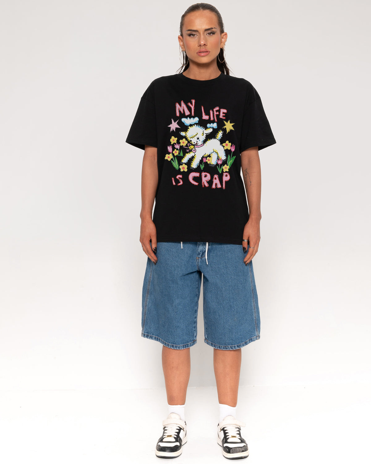 My Life is Crap Black T-Shirt