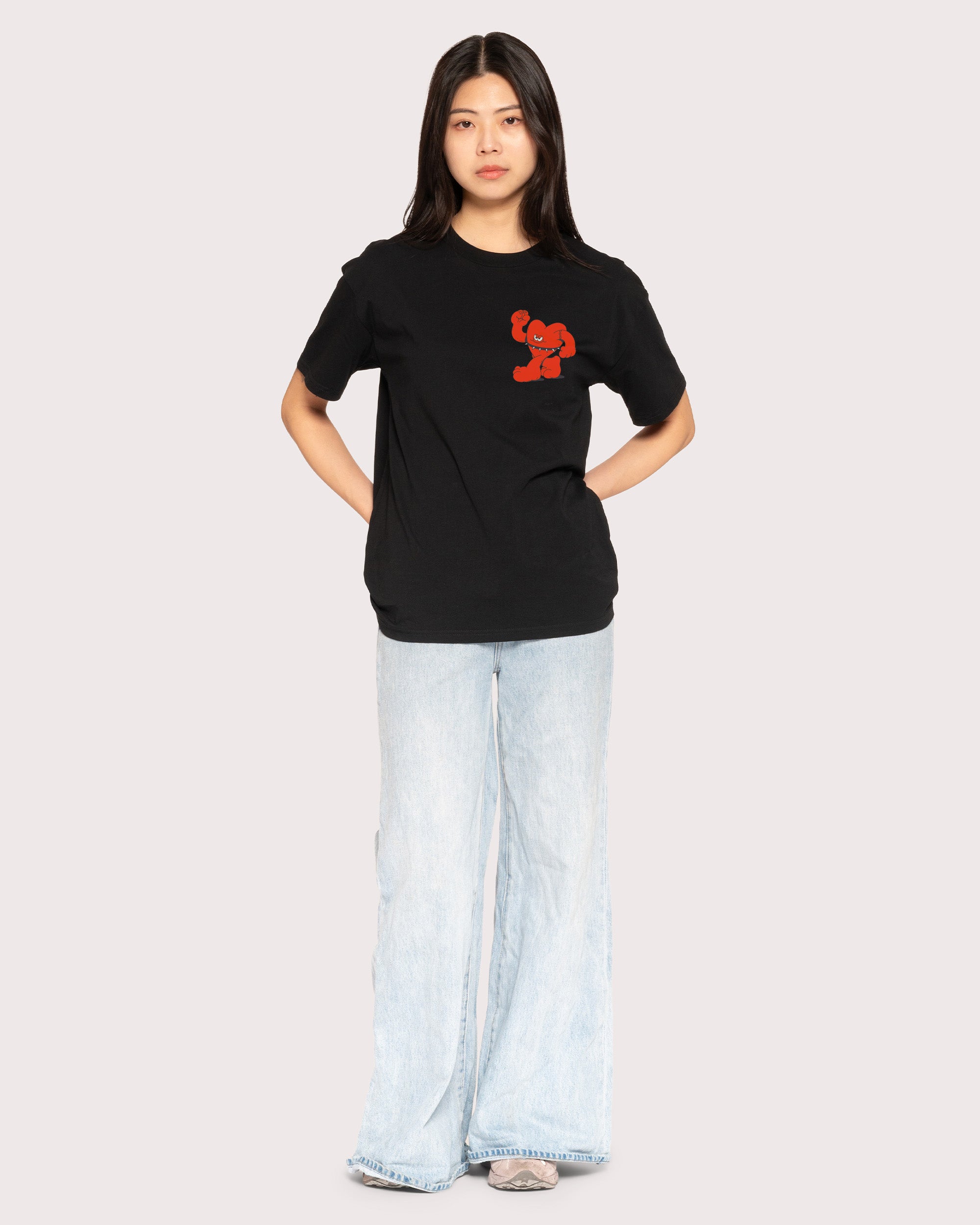 Hardcore Heartcore Black T-Shirt