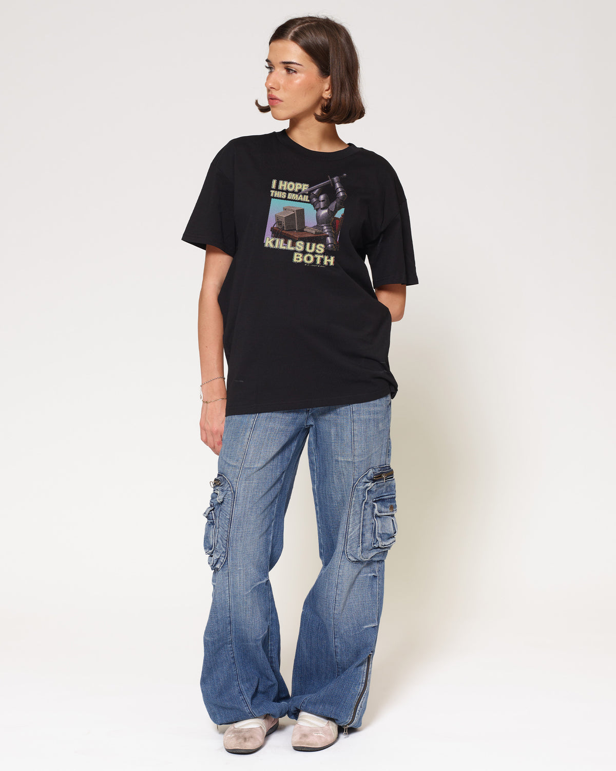 Killer Email Black T-Shirt