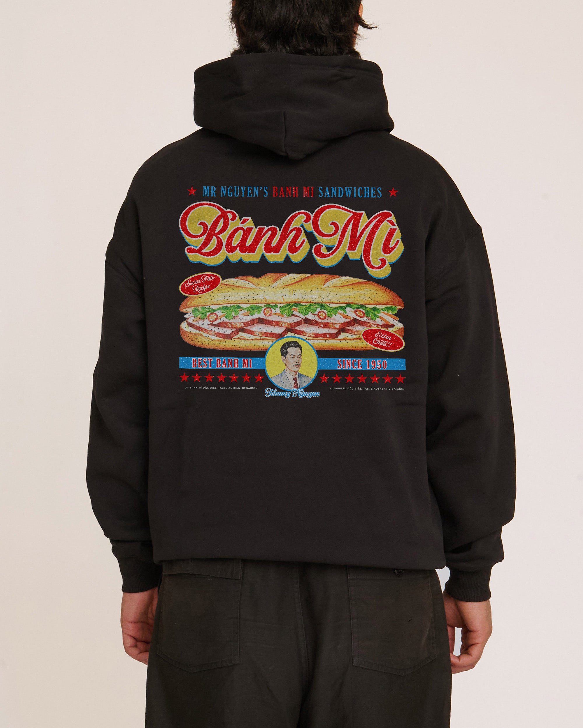 Mr Nguyen's Banh Mi's Black Hoodie