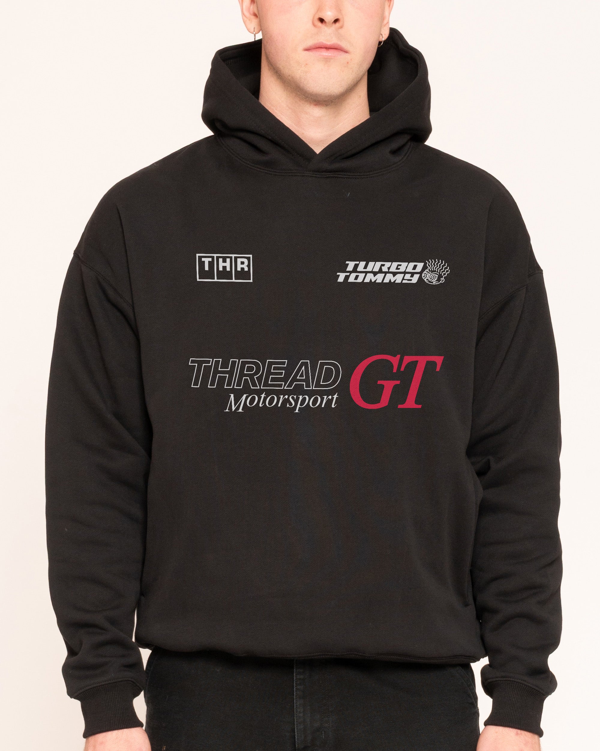 Tommy Turbo Black Hoodie