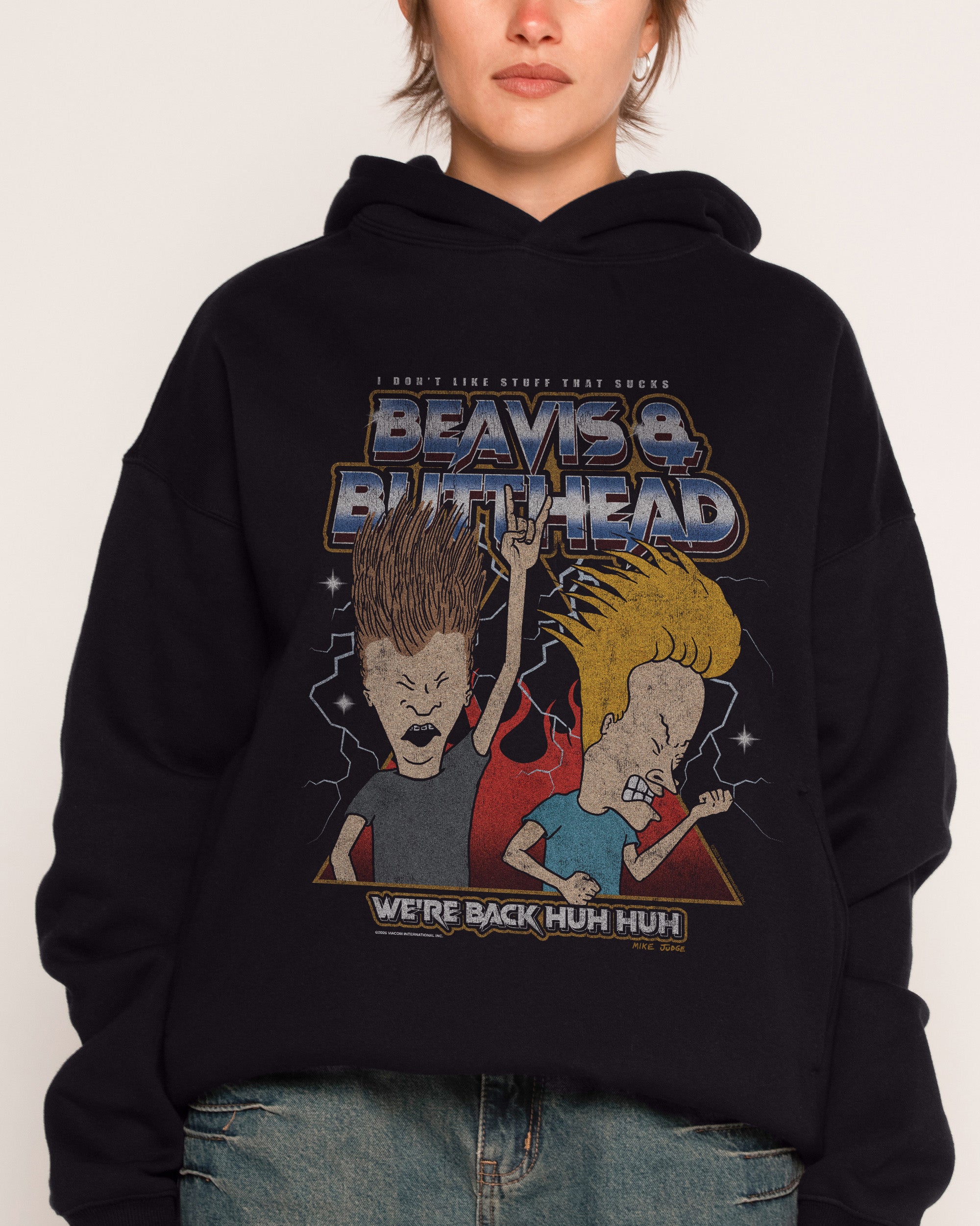Heh Heh Metalheads Hoodie Threadheads Australia Online