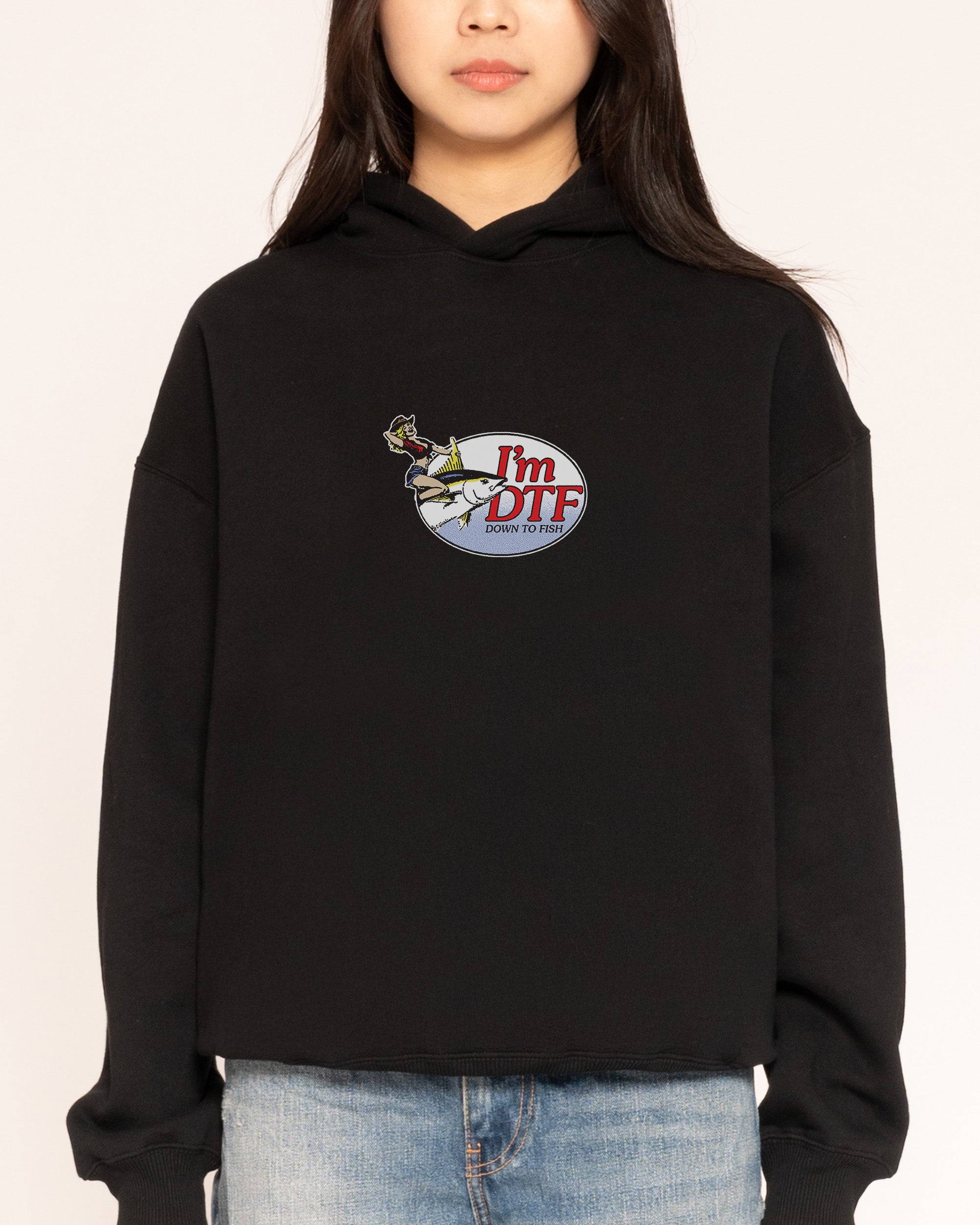 I'm DTF! Black Hoodie