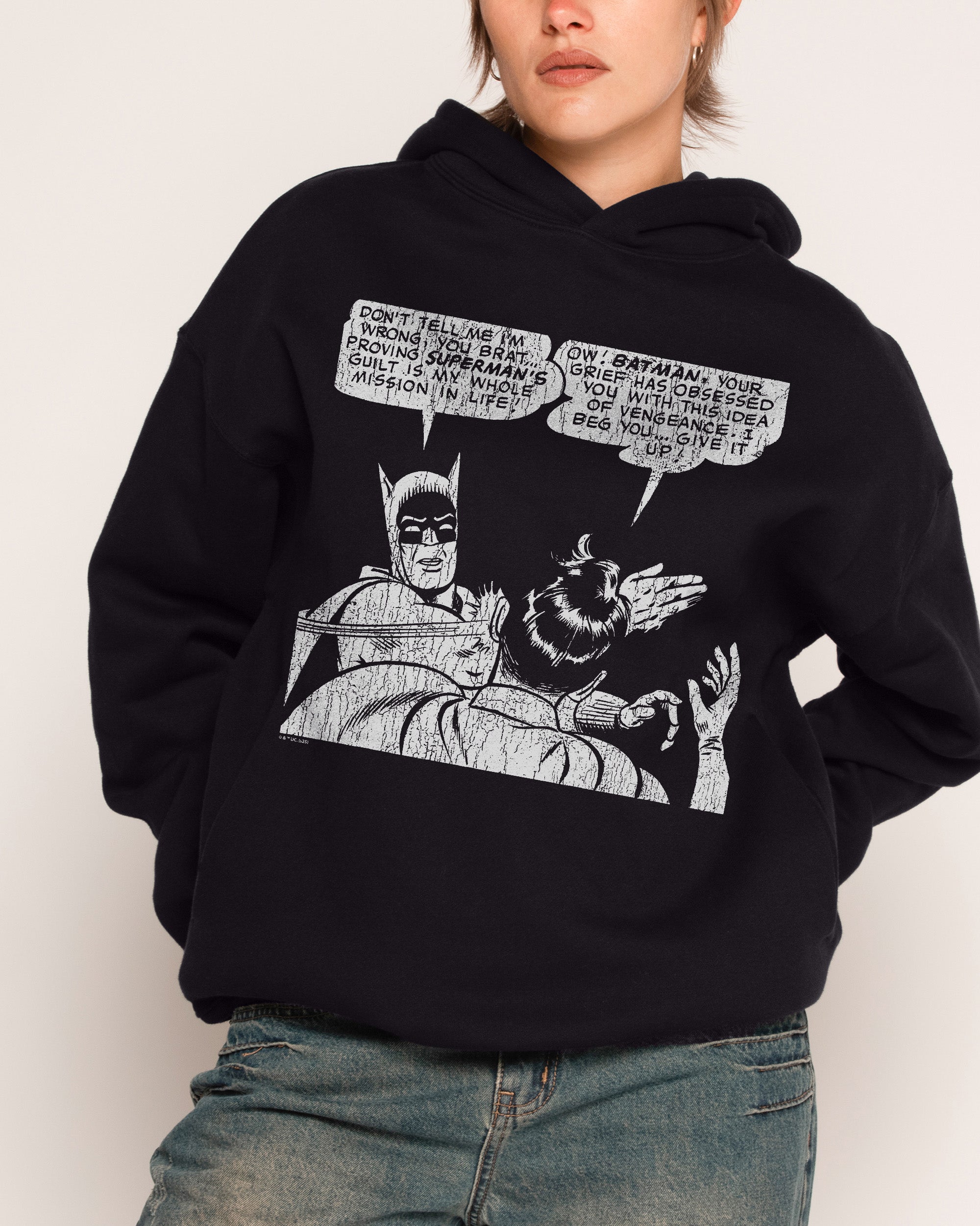 Batman Slap Black Hoodie